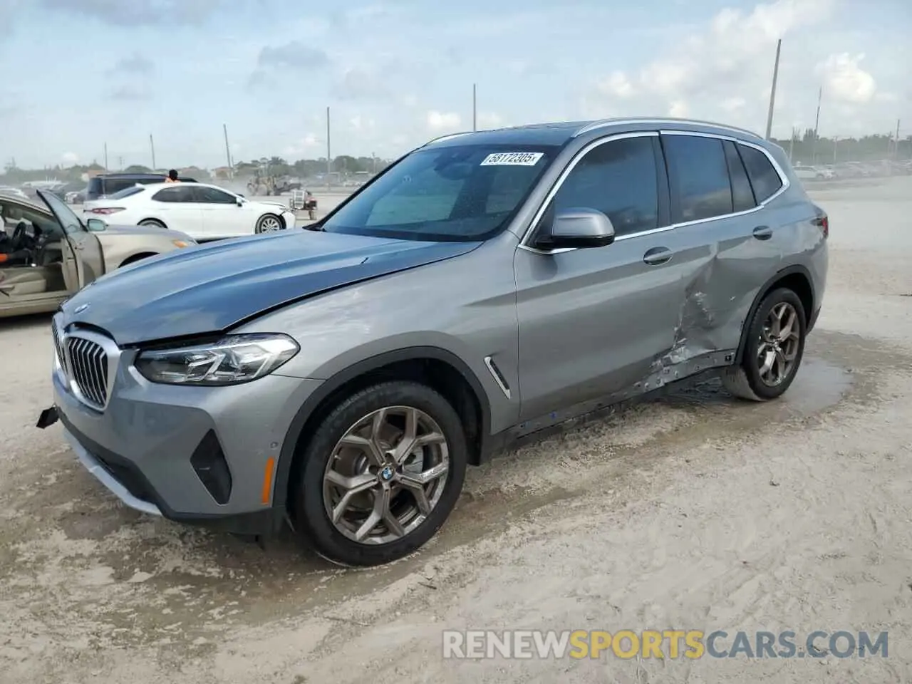 1 fotografías del automóvil dañado 5UX43DP08R9U98638 BMW X3 2024