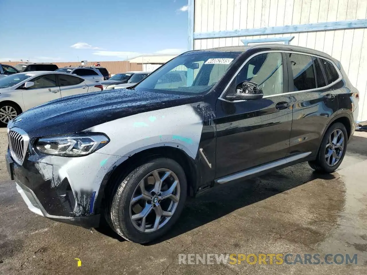 1 fotografías del automóvil dañado 5UX43DP08R9V83012 BMW X3 2024