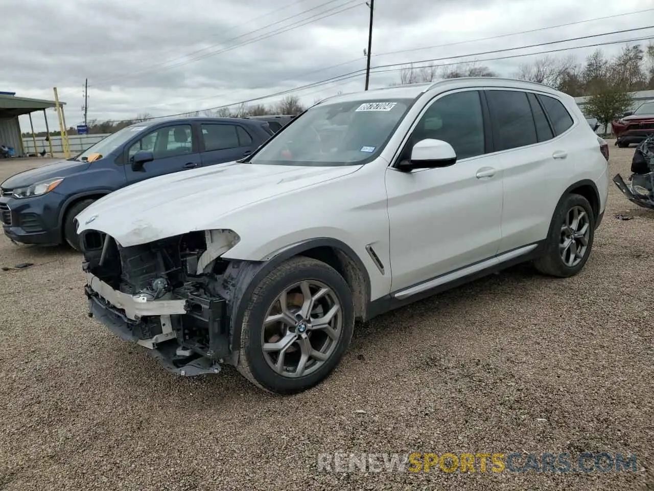 1 fotografías del automóvil dañado 5UX43DP09R9W15174 BMW X3 2024