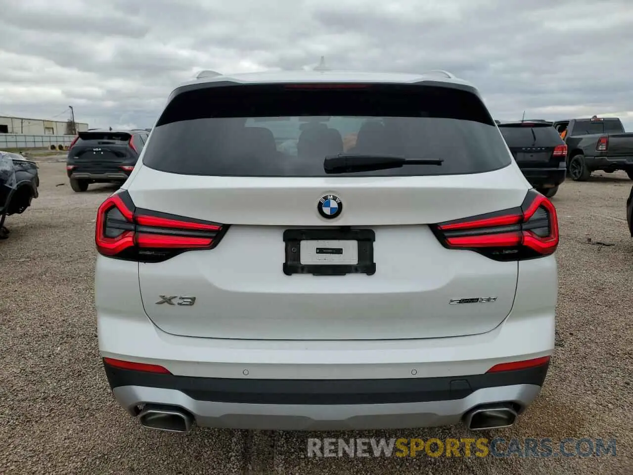 6 fotografías del automóvil dañado 5UX43DP09R9W15174 BMW X3 2024