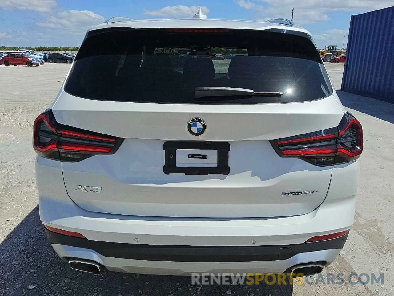 6 fotografías del automóvil dañado 5UX43DP0XR9V08098 BMW X3 2024