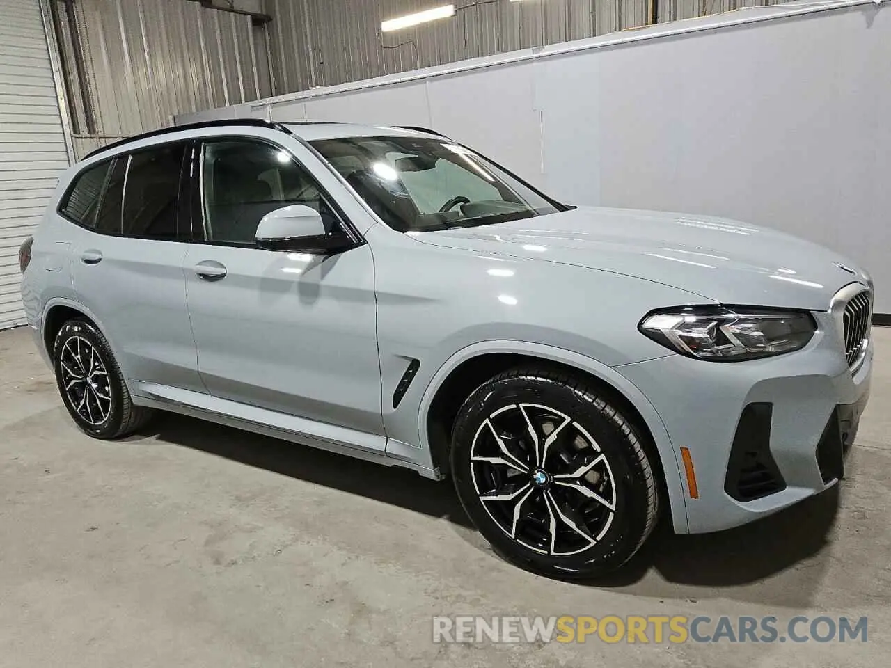 4 fotografías del automóvil dañado 5UX43DP0XR9W55411 BMW X3 2024