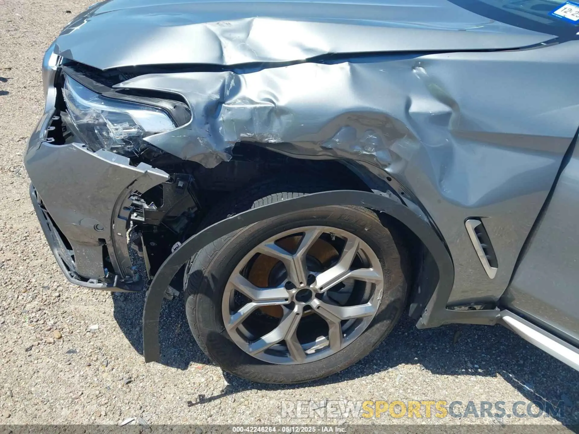 6 fotografías del automóvil dañado 5UX43DP0XR9X37719 BMW X3 2024