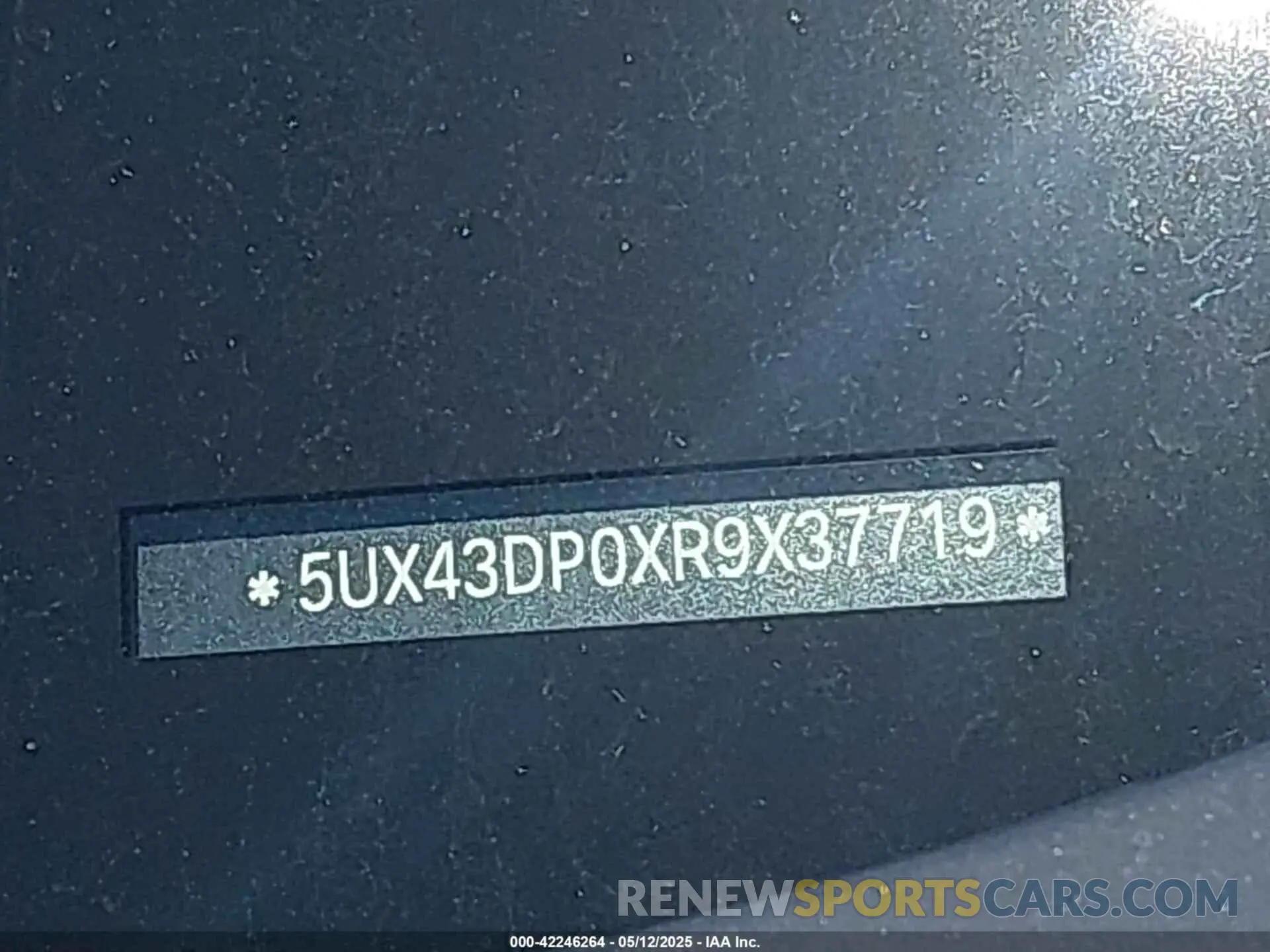 9 fotografías del automóvil dañado 5UX43DP0XR9X37719 BMW X3 2024
