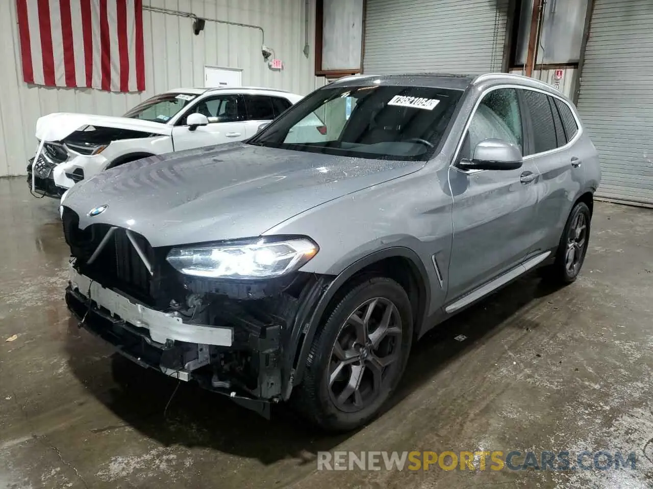 1 fotografías del automóvil dañado 5UX53DP00R9T56983 BMW X3 2024
