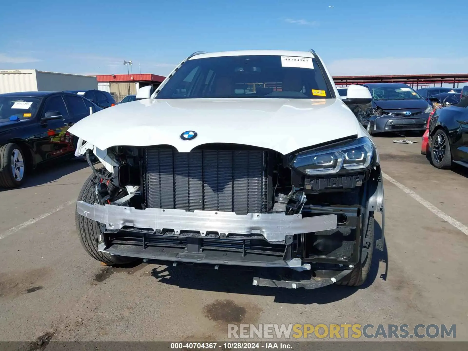 13 fotografías del automóvil dañado 5UX53DP00R9V82800 BMW X3 2024