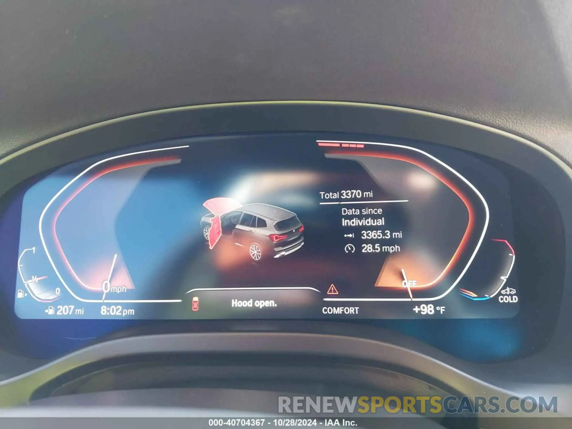 7 fotografías del automóvil dañado 5UX53DP00R9V82800 BMW X3 2024