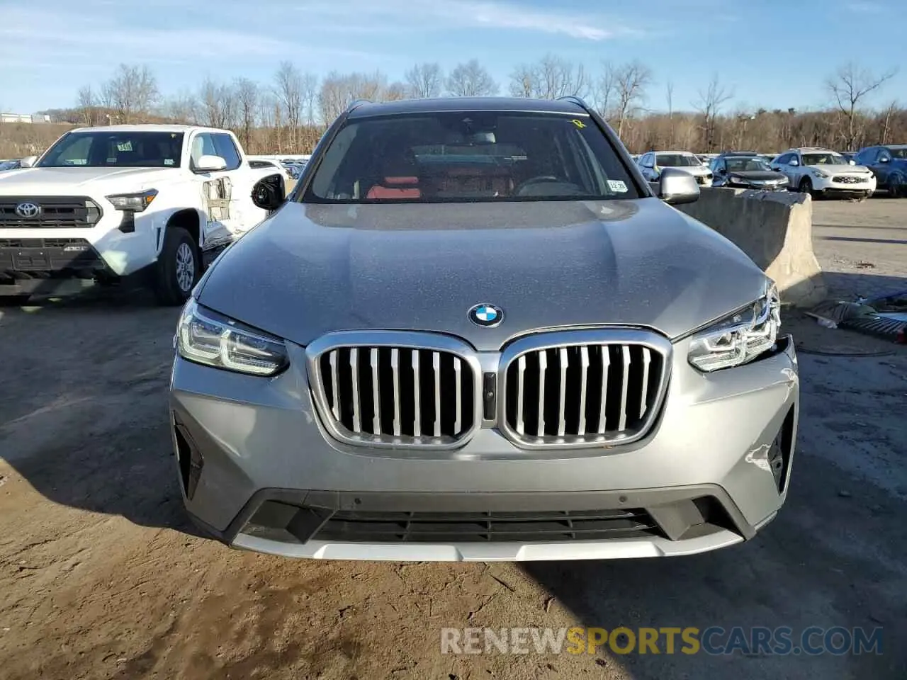 5 fotografías del automóvil dañado 5UX53DP01R9U93317 BMW X3 2024