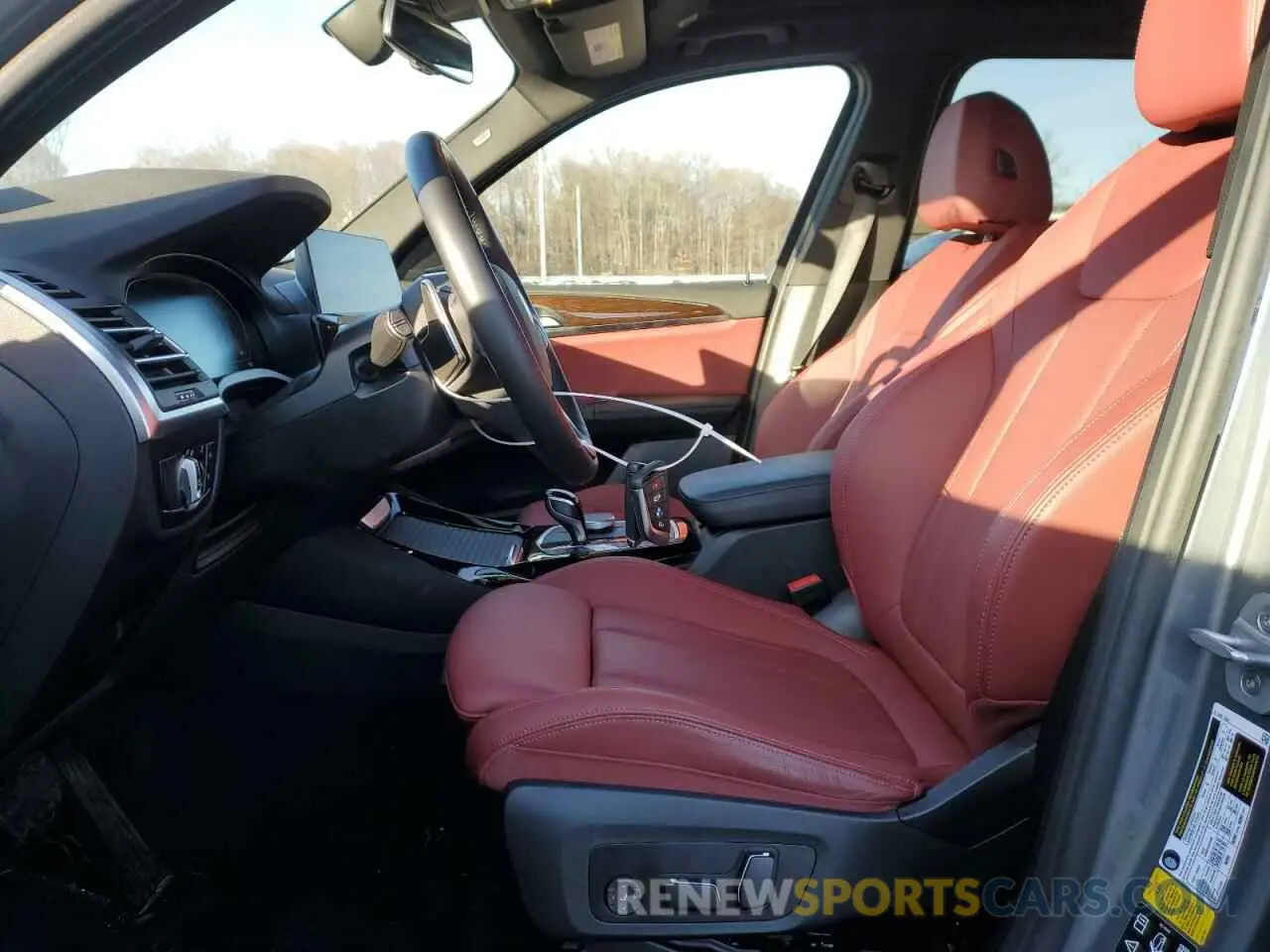 7 fotografías del automóvil dañado 5UX53DP01R9U93317 BMW X3 2024