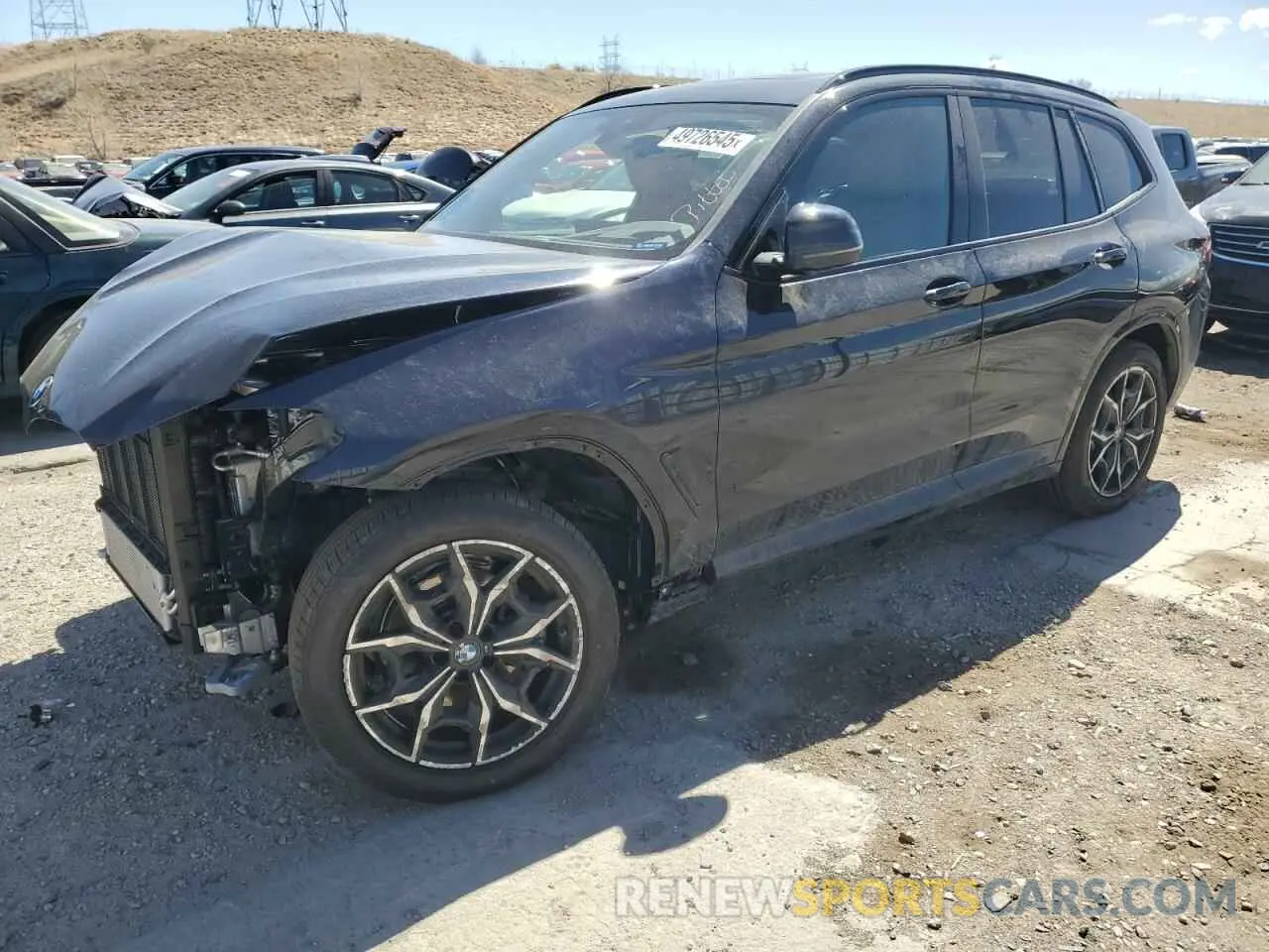 1 fotografías del automóvil dañado 5UX53DP01R9V62541 BMW X3 2024