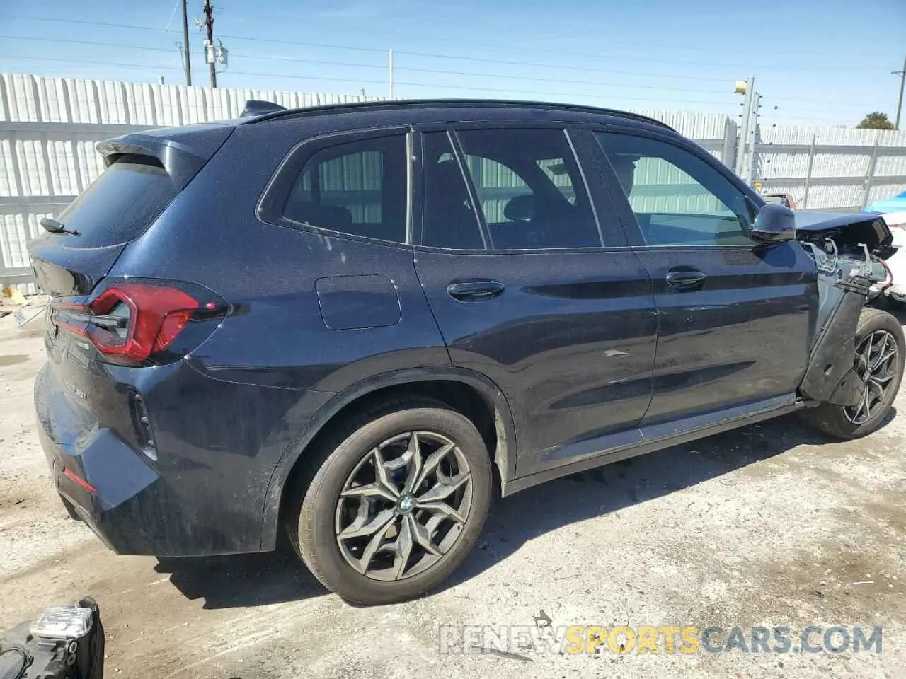 3 fotografías del automóvil dañado 5UX53DP01R9V62541 BMW X3 2024