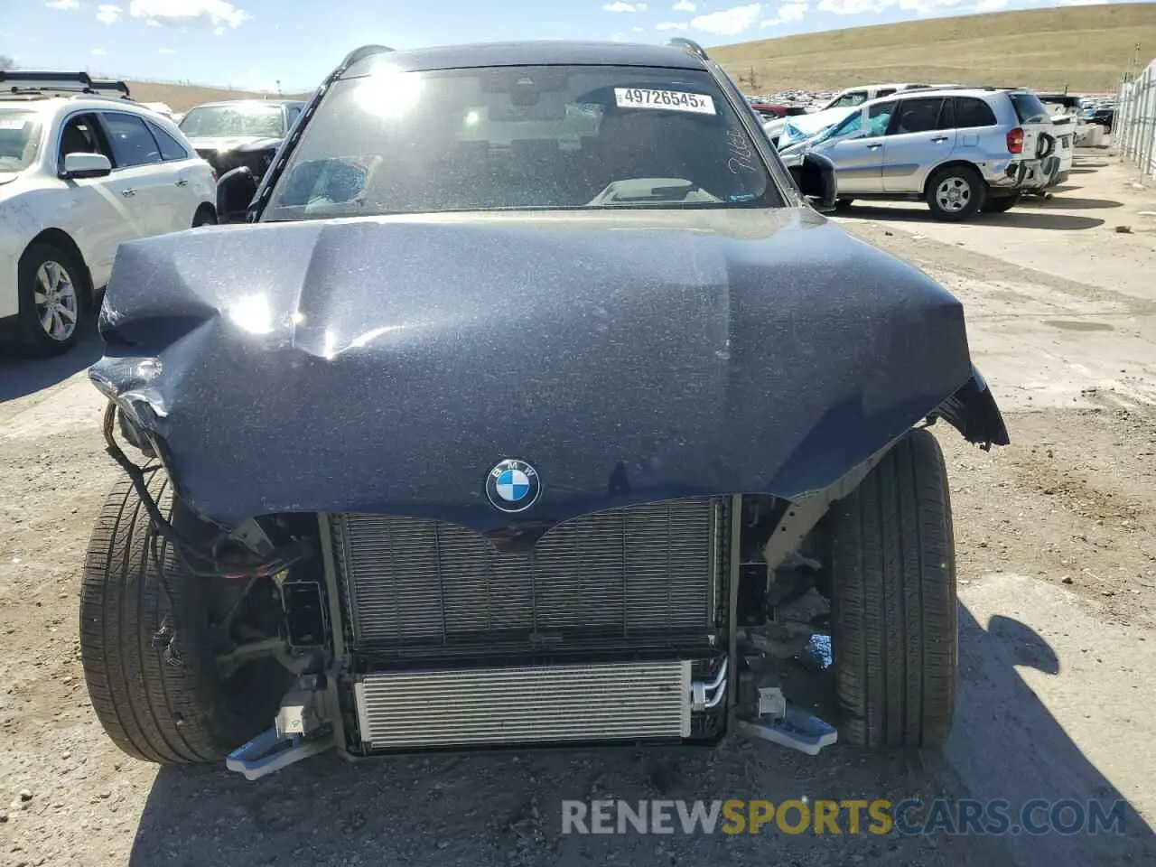 5 fotografías del automóvil dañado 5UX53DP01R9V62541 BMW X3 2024