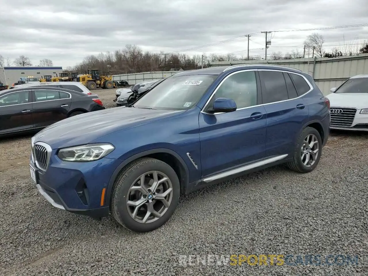 1 fotografías del automóvil dañado 5UX53DP01R9V84314 BMW X3 2024
