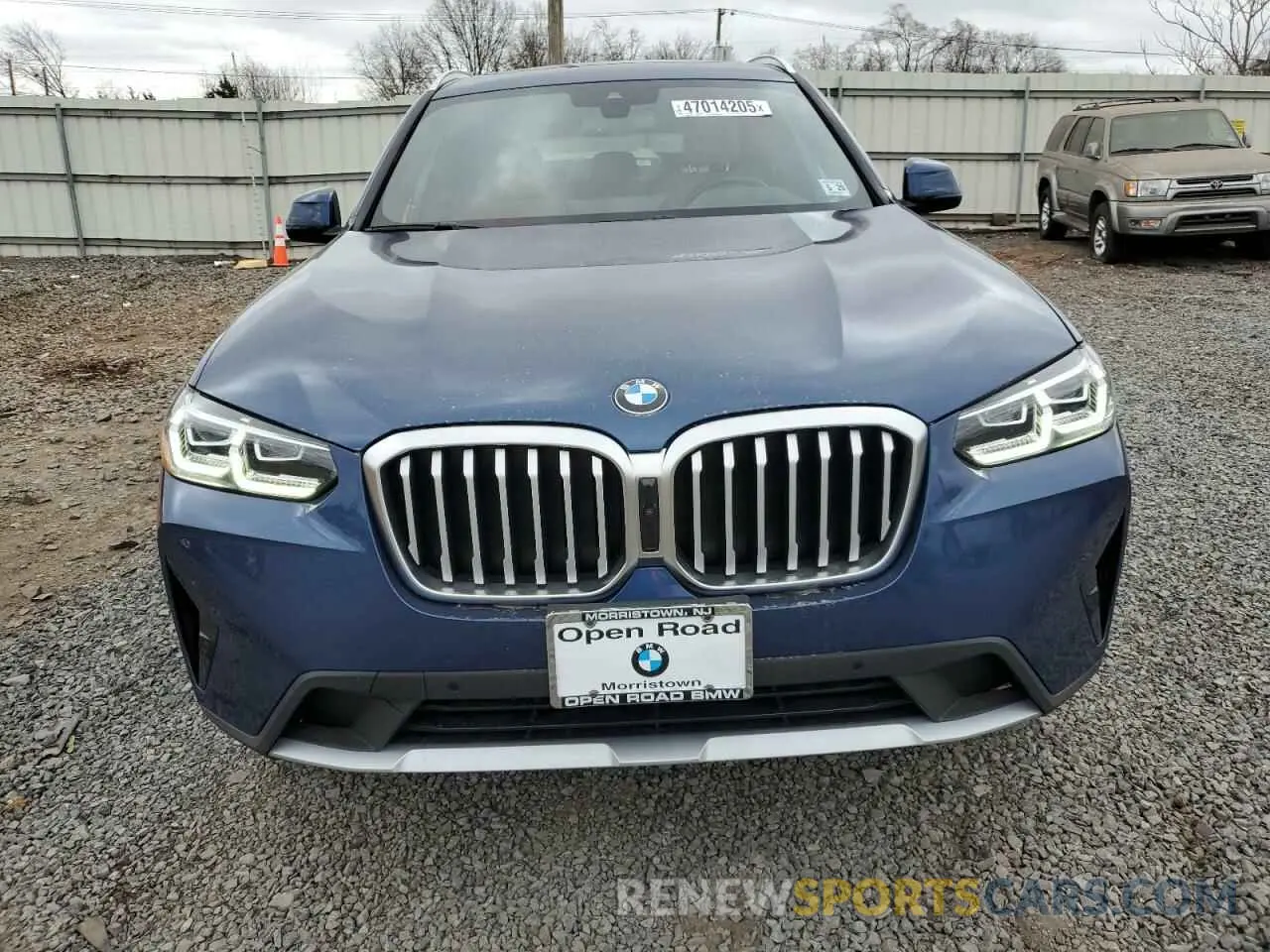 5 fotografías del automóvil dañado 5UX53DP01R9V84314 BMW X3 2024
