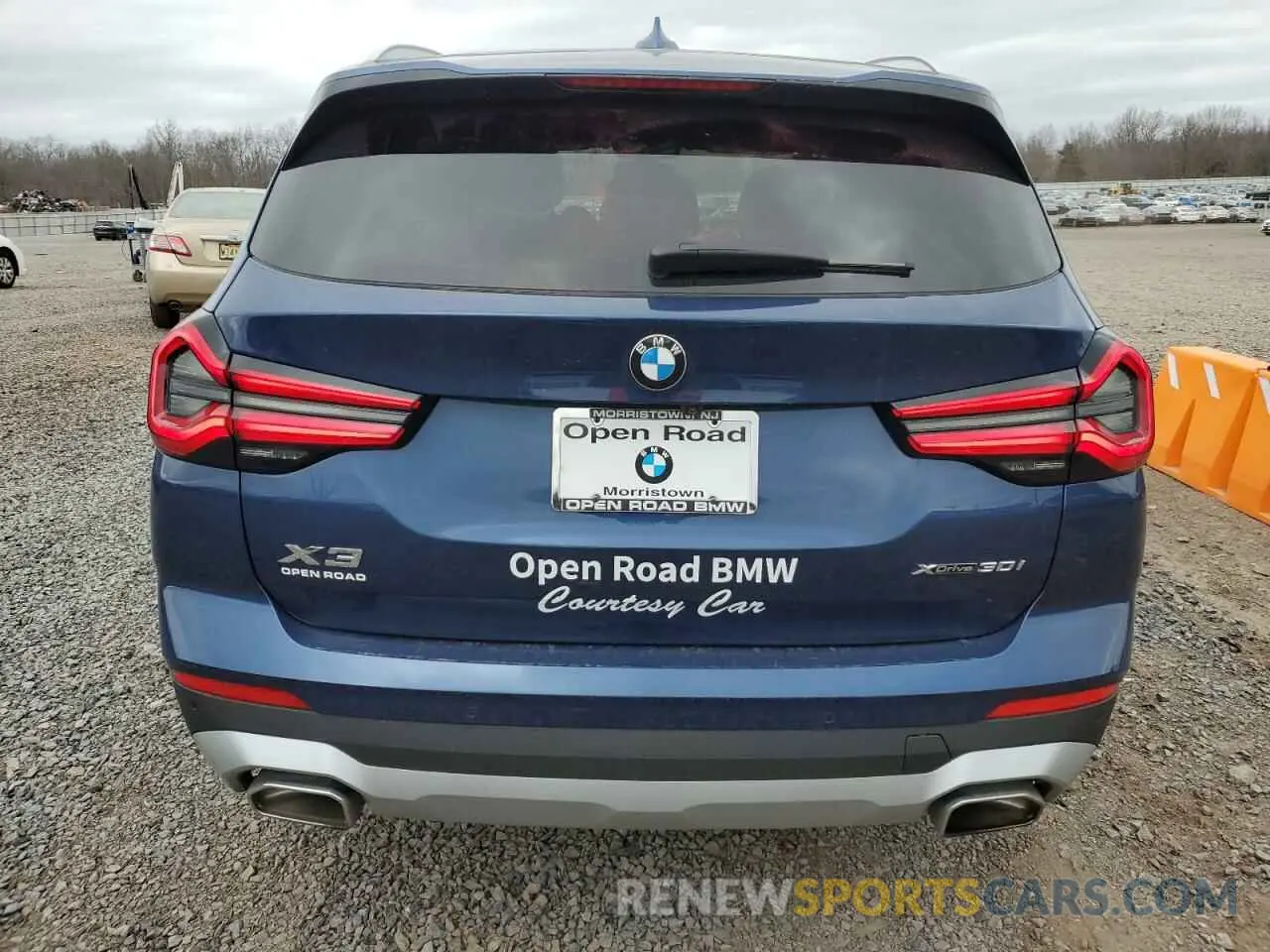 6 fotografías del automóvil dañado 5UX53DP01R9V84314 BMW X3 2024
