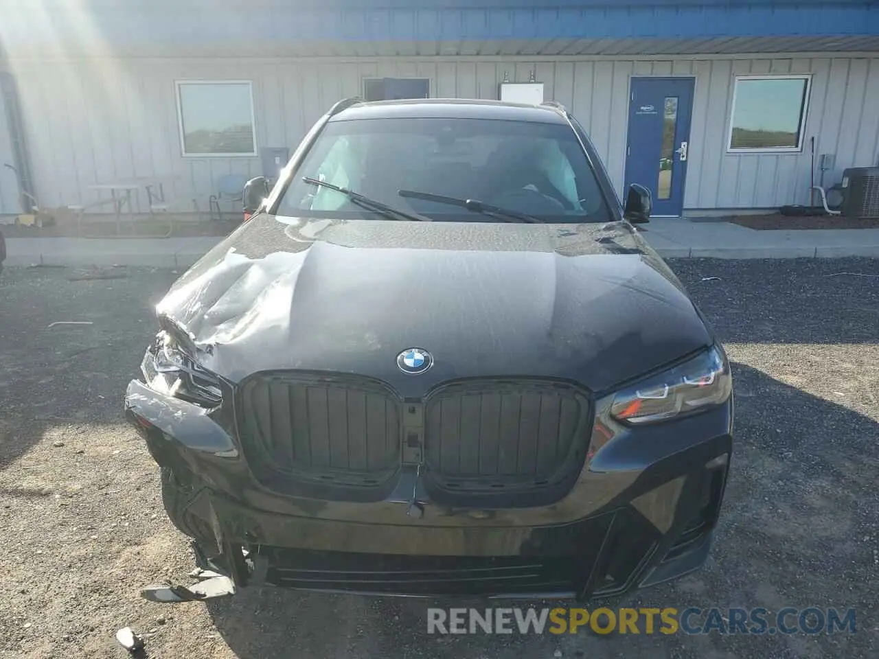 5 fotografías del automóvil dañado 5UX53DP02R9T64423 BMW X3 2024