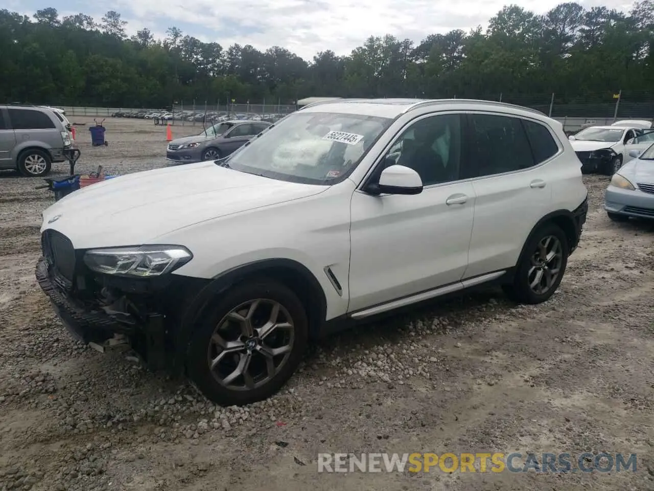 1 fotografías del automóvil dañado 5UX53DP02R9U93083 BMW X3 2024