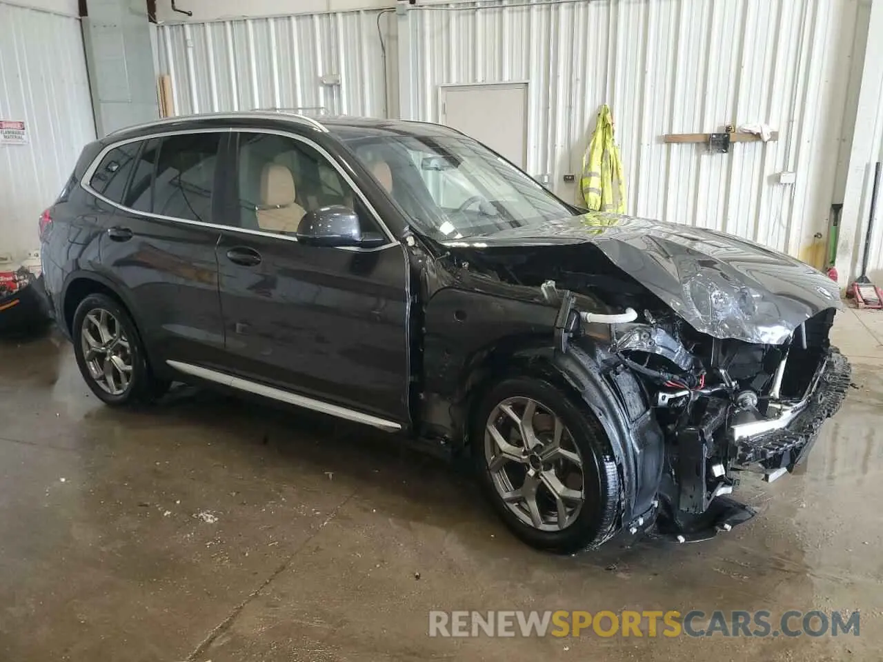 4 fotografías del automóvil dañado 5UX53DP02R9V99064 BMW X3 2024