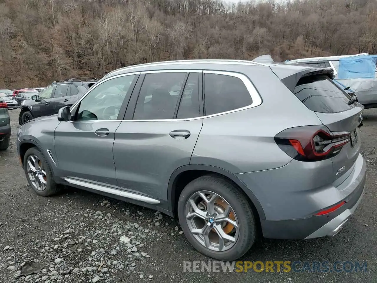 2 fotografías del automóvil dañado 5UX53DP04R9U62899 BMW X3 2024