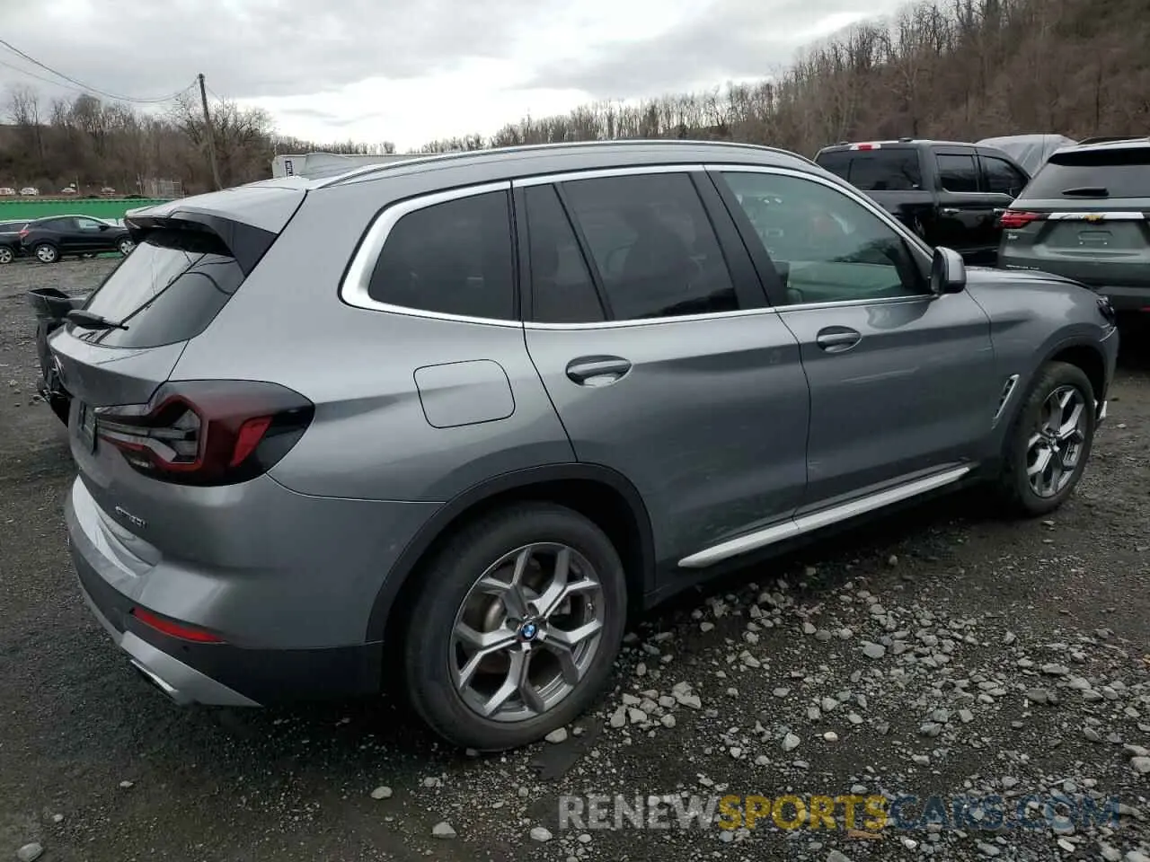 3 fotografías del automóvil dañado 5UX53DP04R9U62899 BMW X3 2024