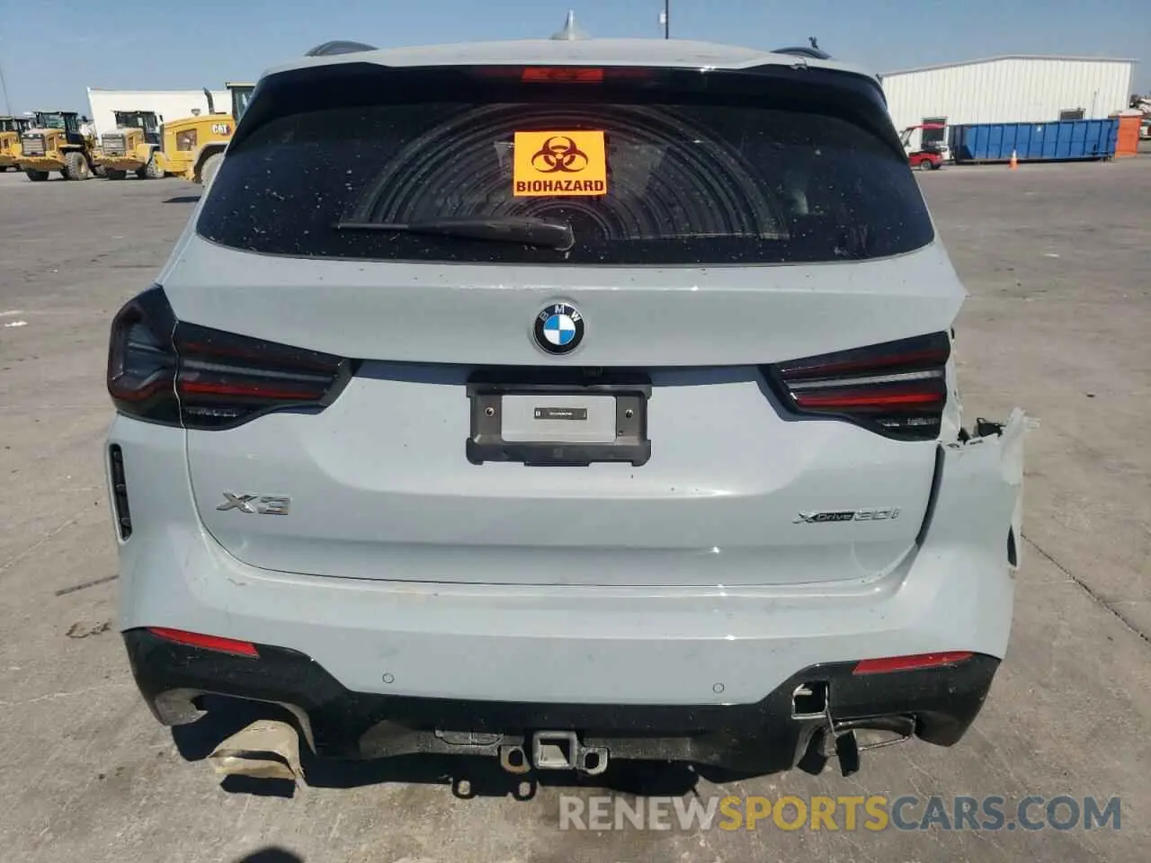 6 fotografías del automóvil dañado 5UX53DP05R9U07460 BMW X3 2024