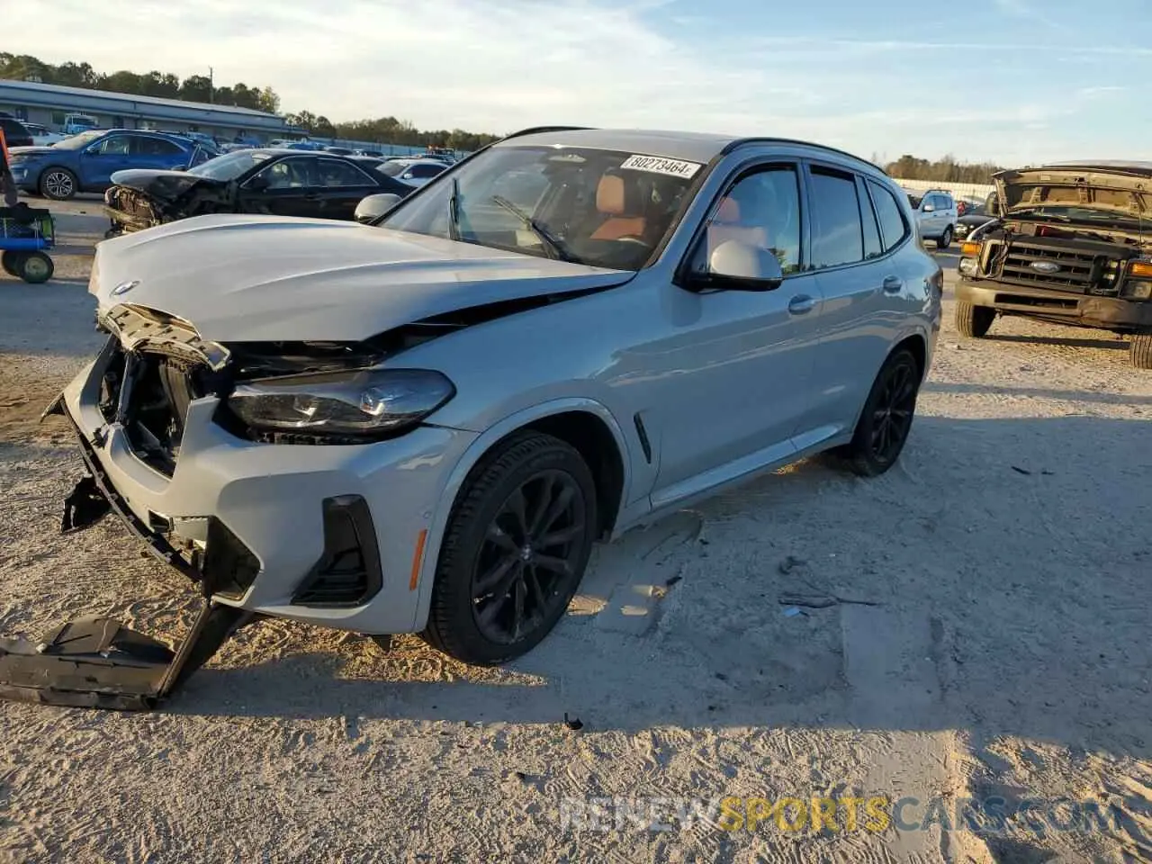 1 fotografías del automóvil dañado 5UX53DP05R9V44172 BMW X3 2024