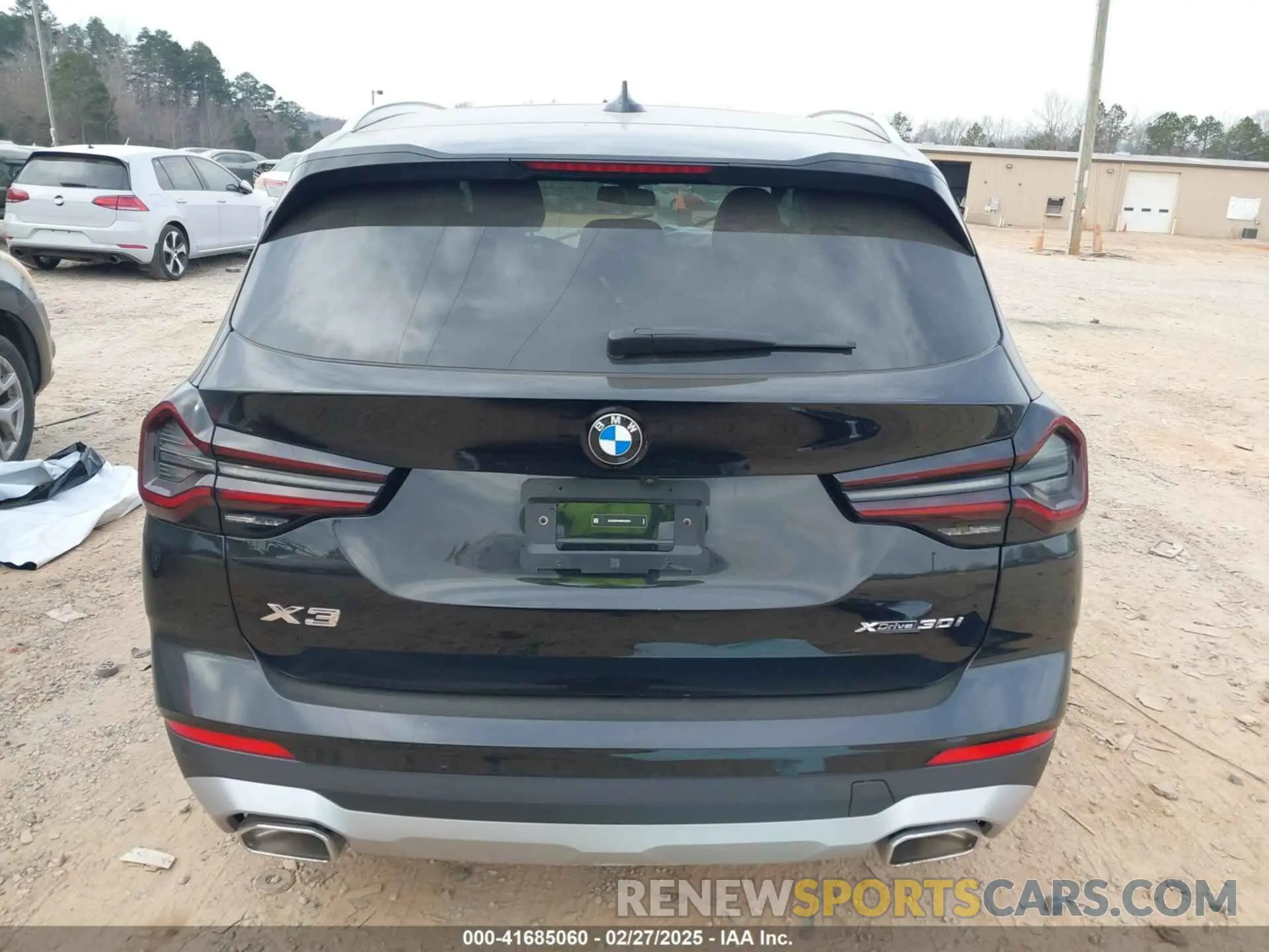 16 fotografías del automóvil dañado 5UX53DP05R9V58301 BMW X3 2024