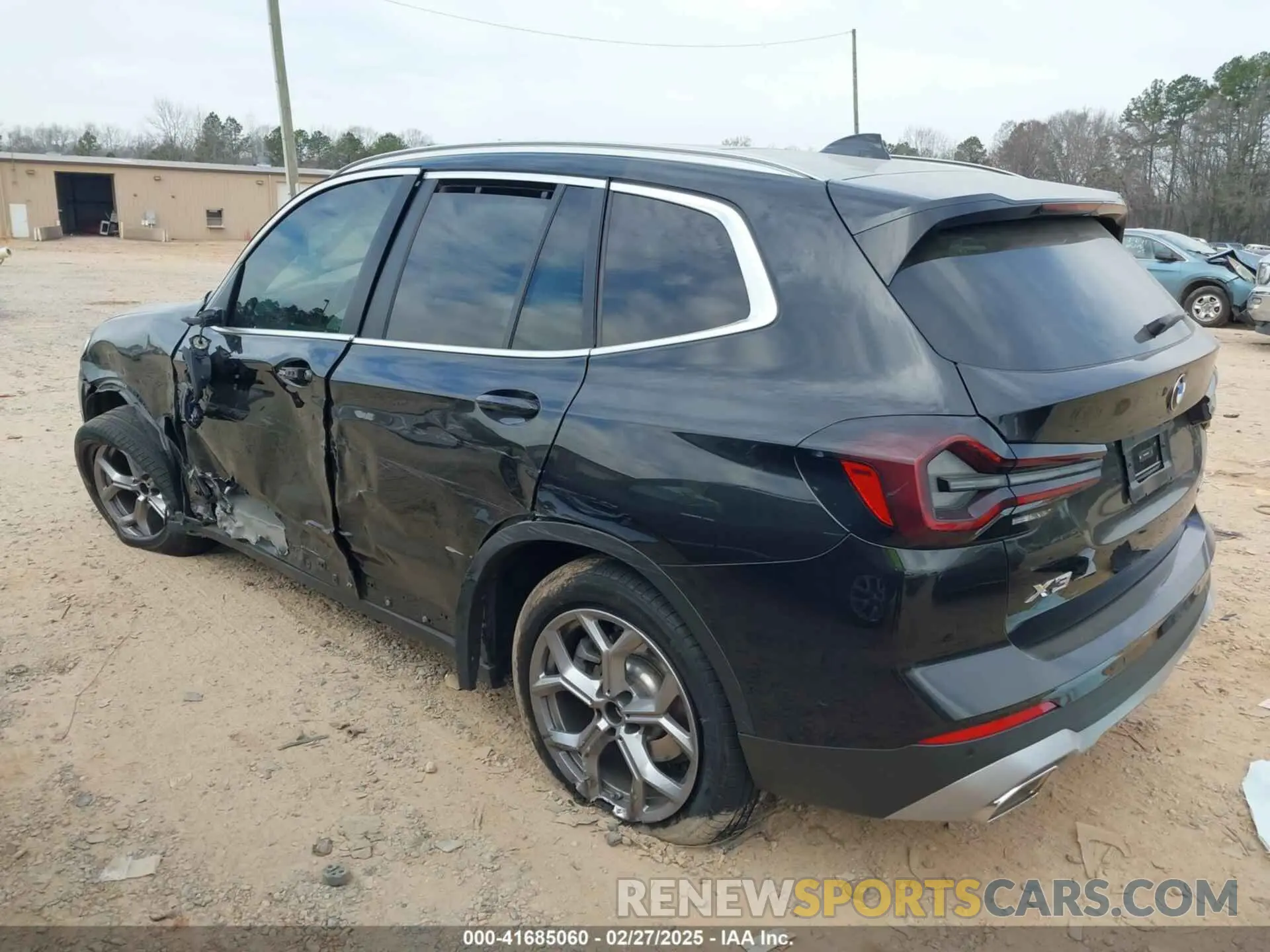 3 fotografías del automóvil dañado 5UX53DP05R9V58301 BMW X3 2024