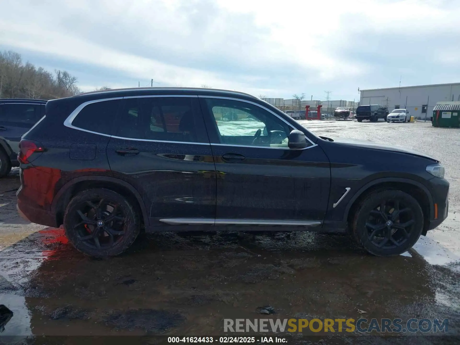13 fotografías del automóvil dañado 5UX53DP05R9W01583 BMW X3 2024