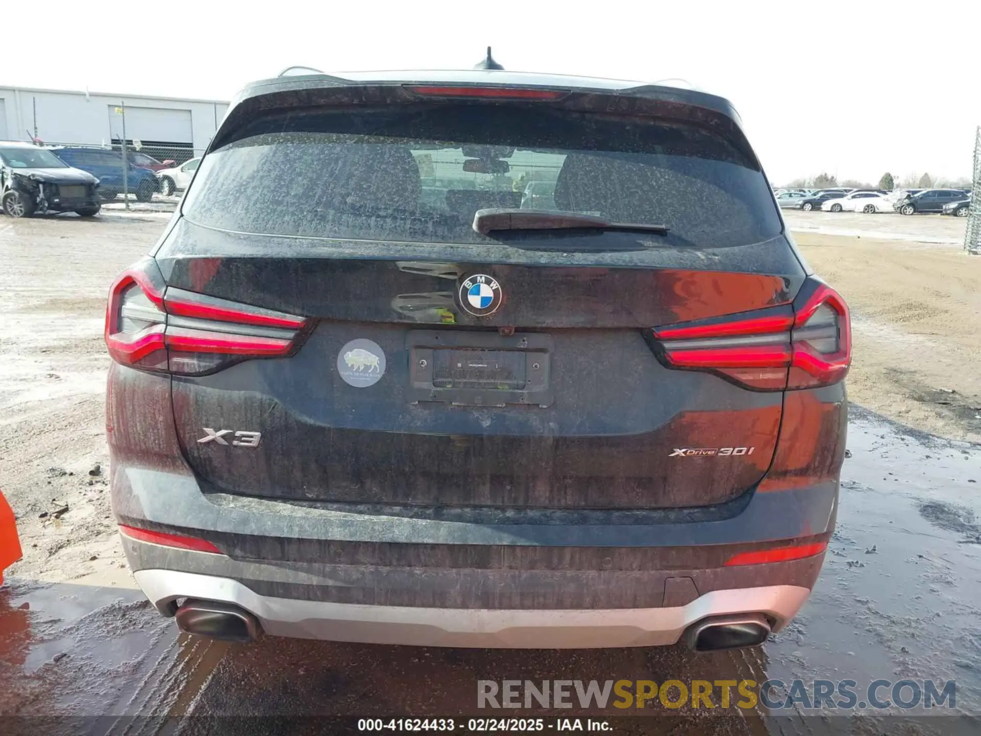 16 fotografías del automóvil dañado 5UX53DP05R9W01583 BMW X3 2024