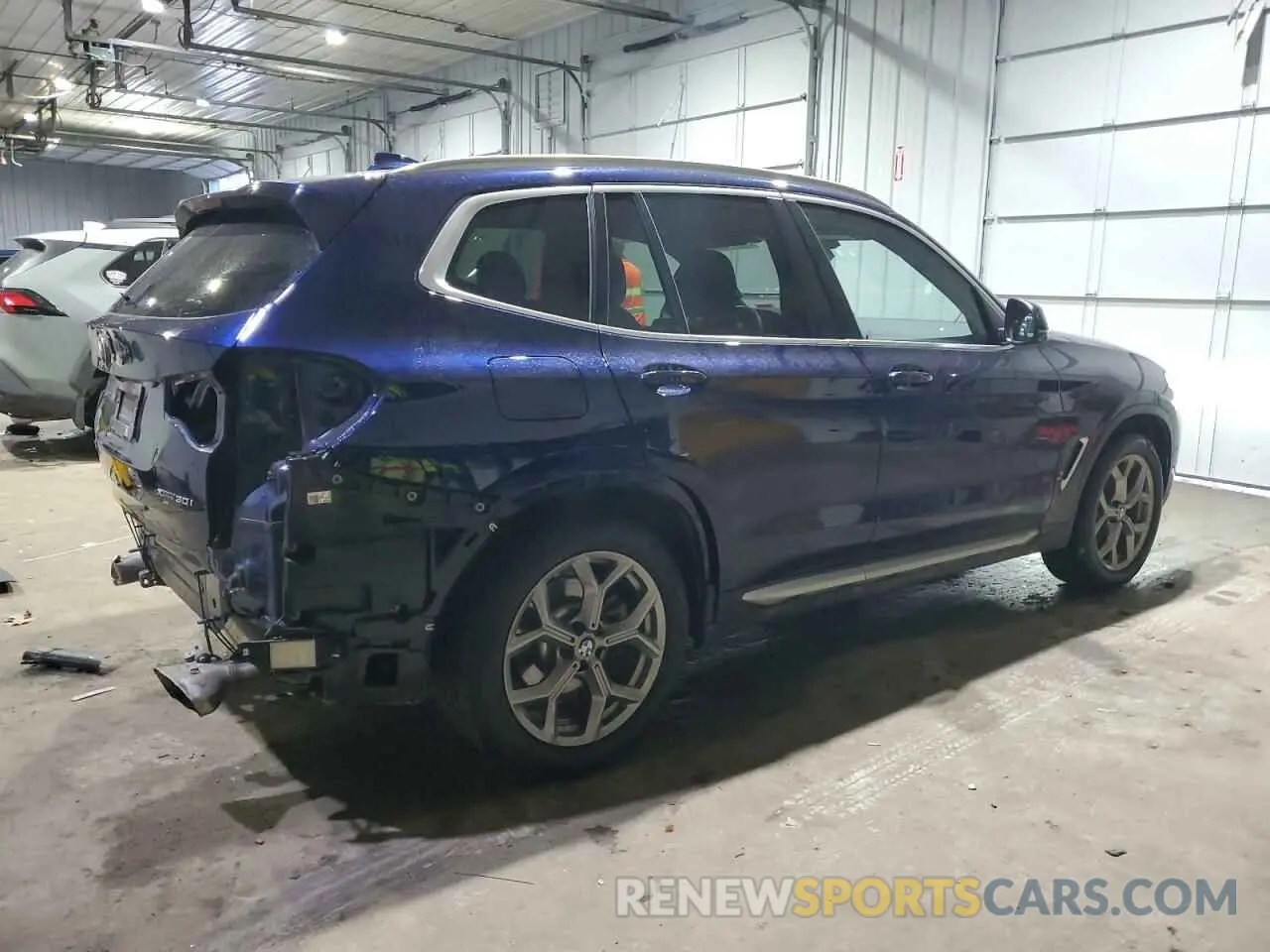 3 fotografías del automóvil dañado 5UX53DP06R9U33520 BMW X3 2024