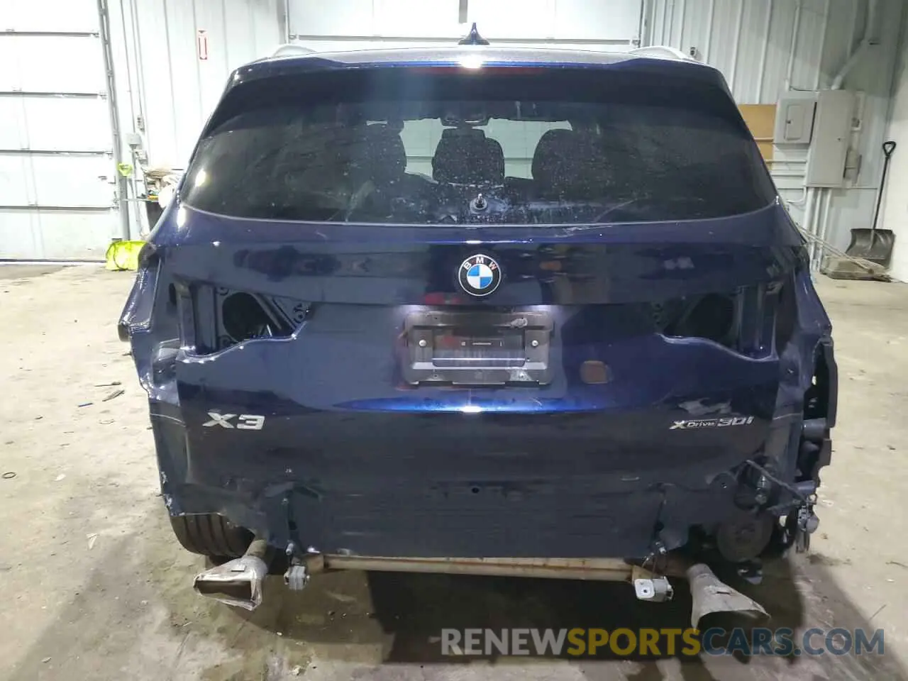 6 fotografías del automóvil dañado 5UX53DP06R9U33520 BMW X3 2024