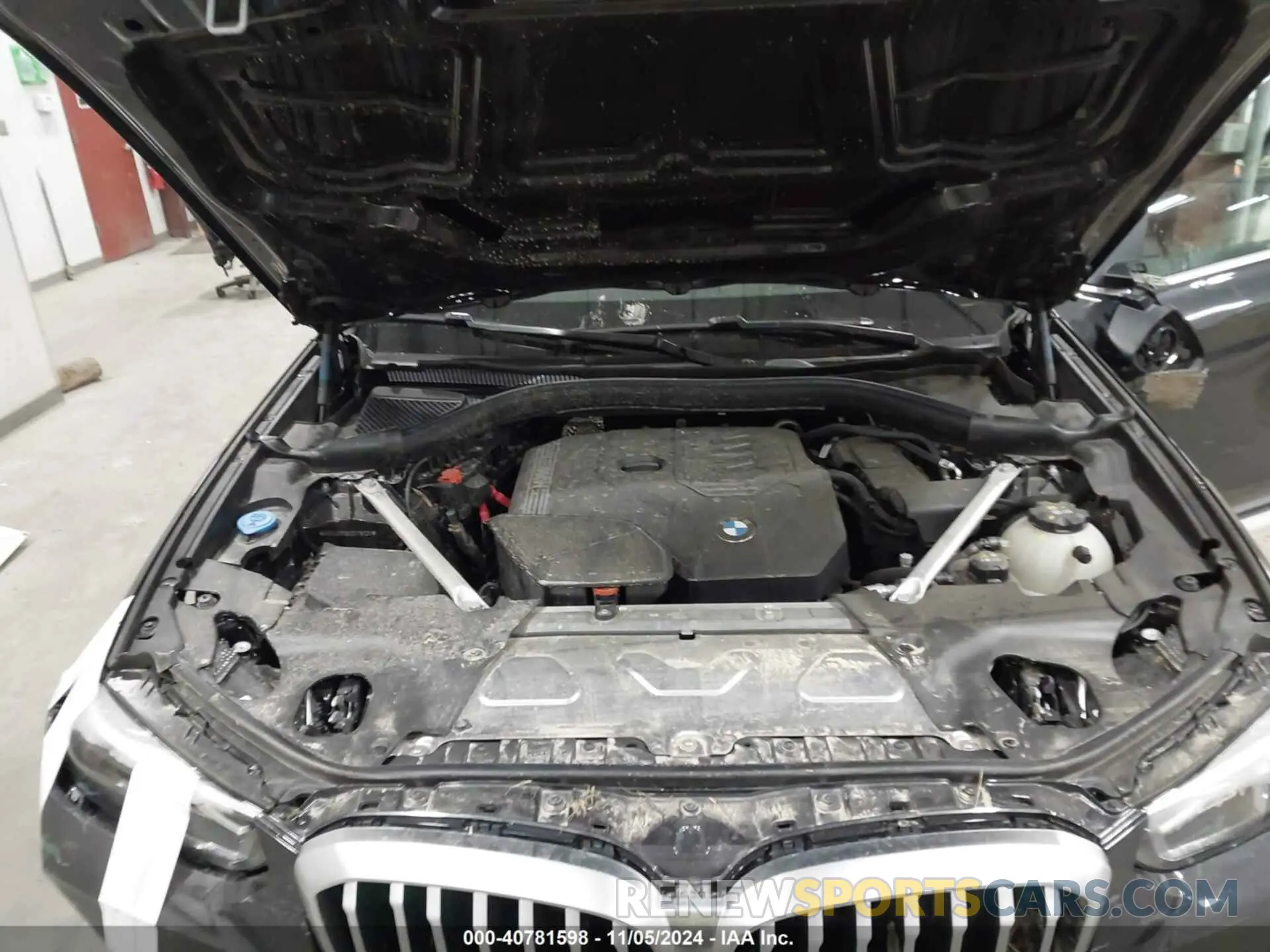 10 fotografías del automóvil dañado 5UX53DP06R9V76726 BMW X3 2024