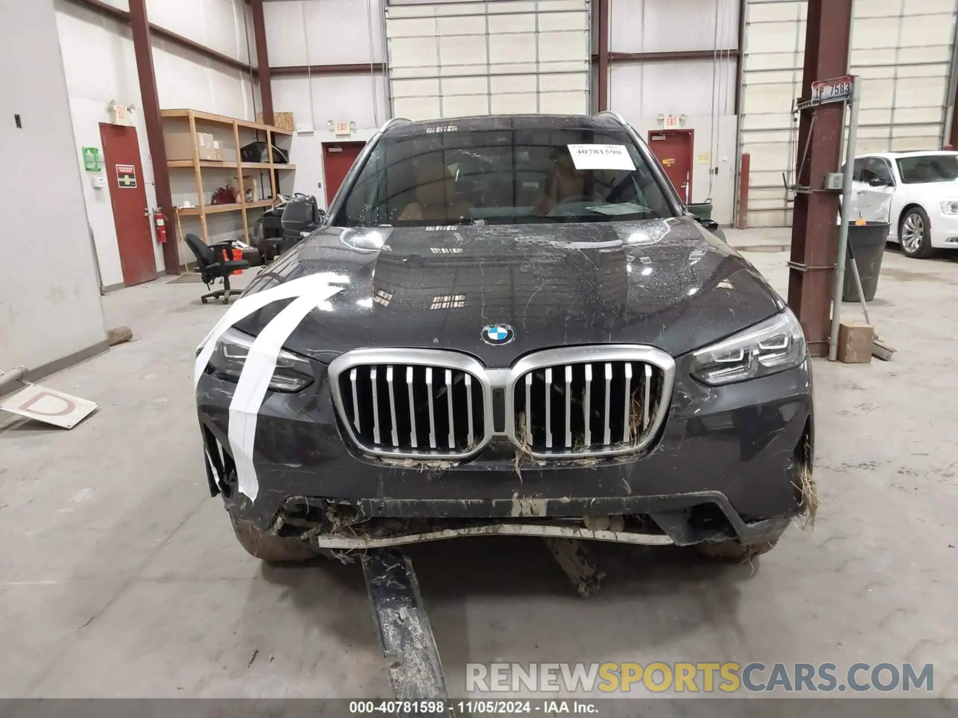 12 fotografías del automóvil dañado 5UX53DP06R9V76726 BMW X3 2024
