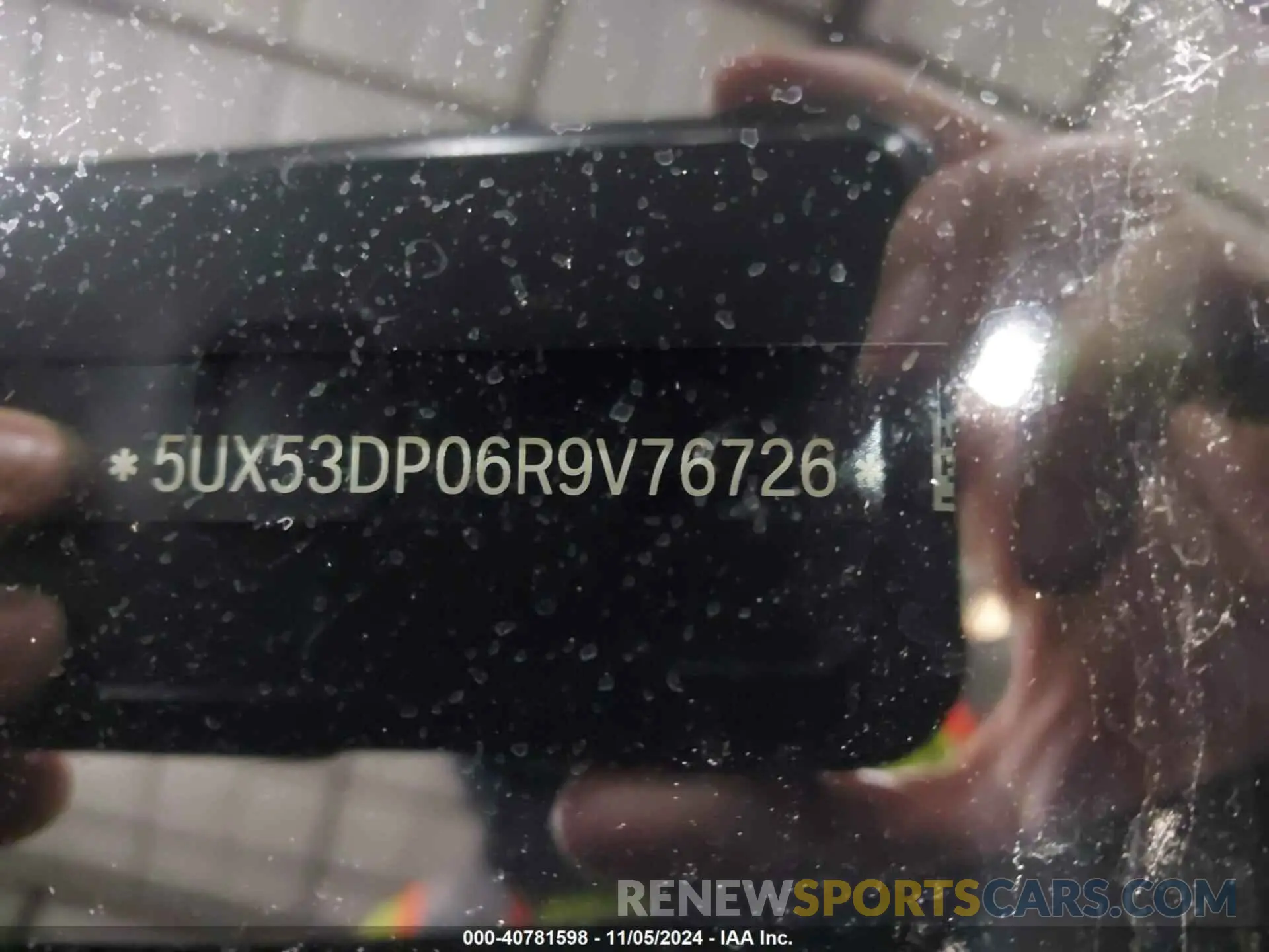9 fotografías del automóvil dañado 5UX53DP06R9V76726 BMW X3 2024