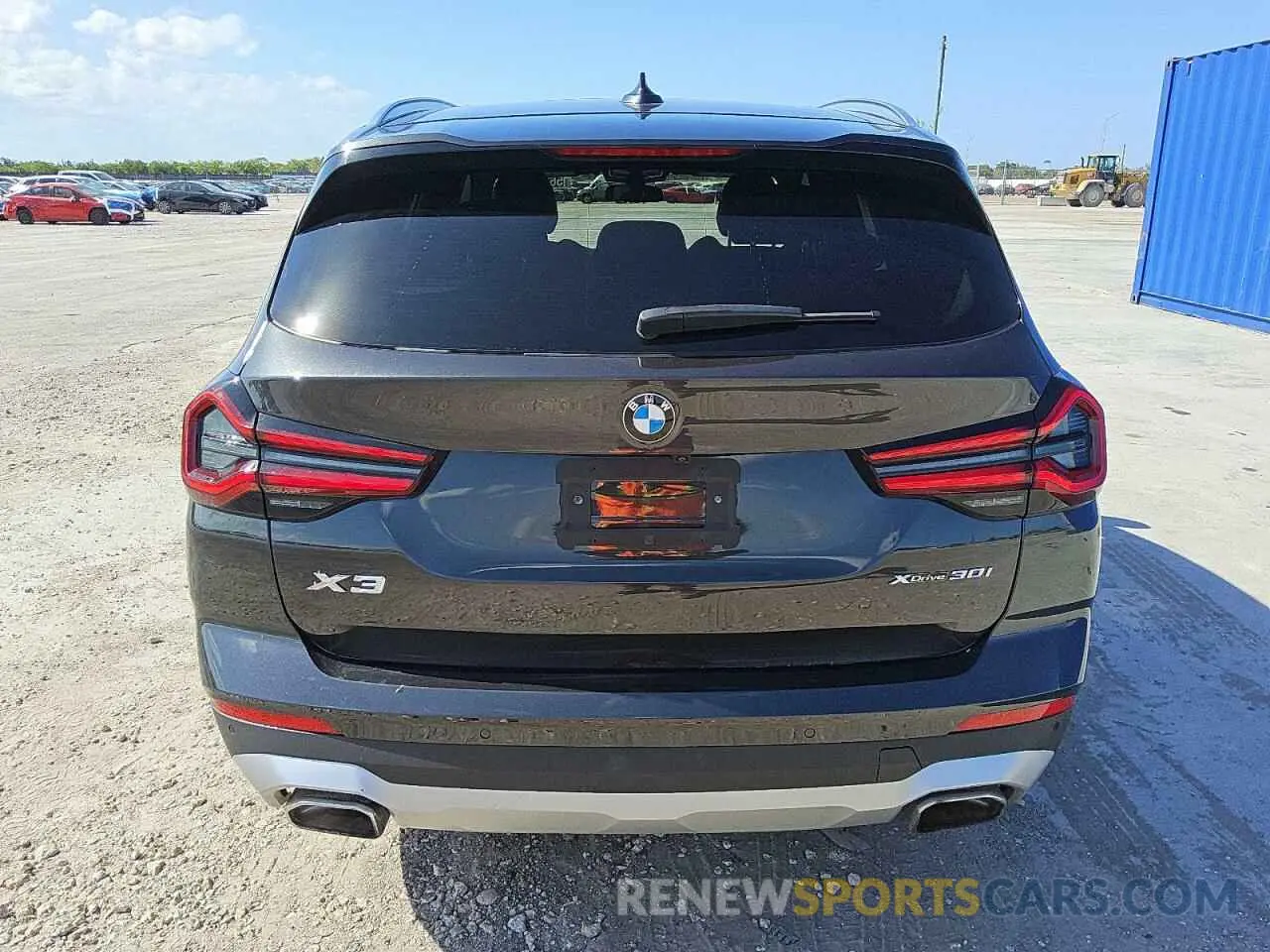 6 fotografías del automóvil dañado 5UX53DP07R9U24888 BMW X3 2024