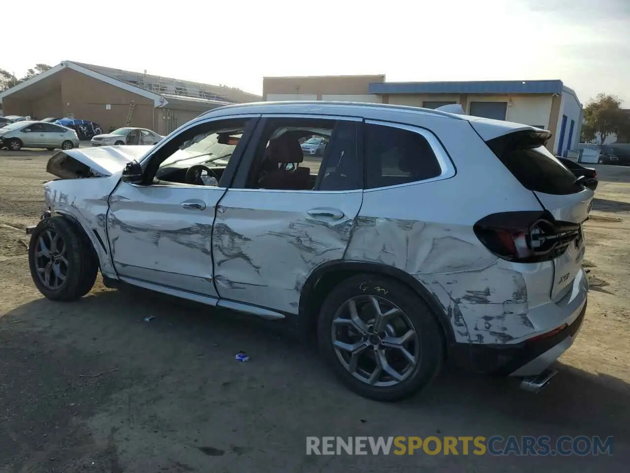 2 fotografías del automóvil dañado 5UX53DP07R9U47765 BMW X3 2024