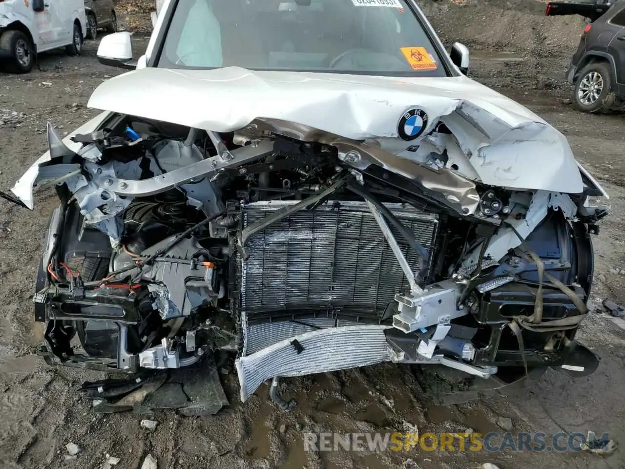 11 fotografías del automóvil dañado 5UX53DP07R9U77915 BMW X3 2024