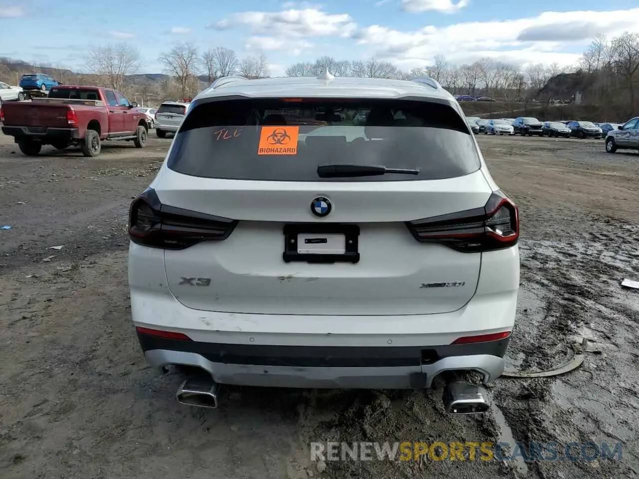 6 fotografías del automóvil dañado 5UX53DP07R9U77915 BMW X3 2024