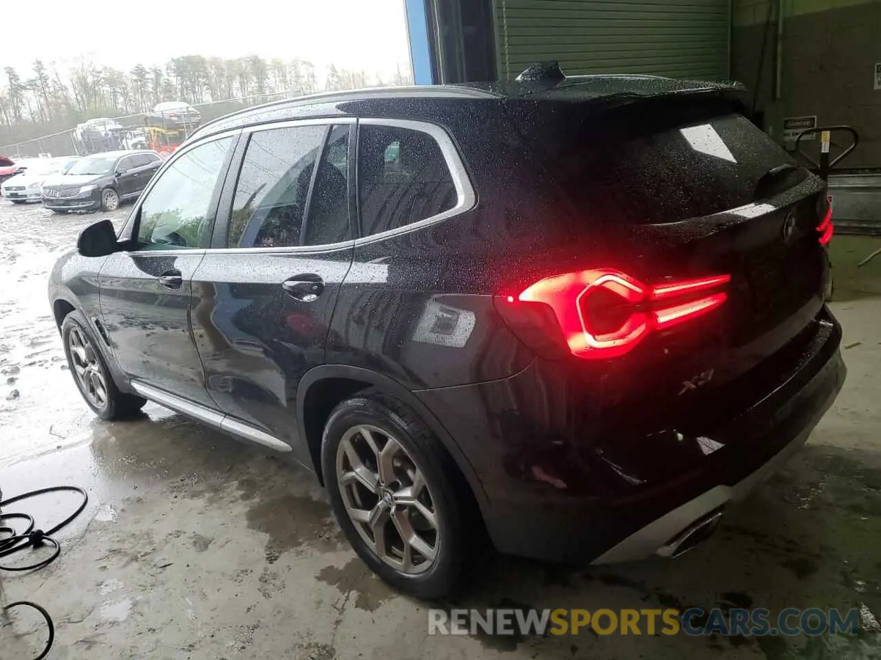 2 fotografías del automóvil dañado 5UX53DP07R9V03817 BMW X3 2024