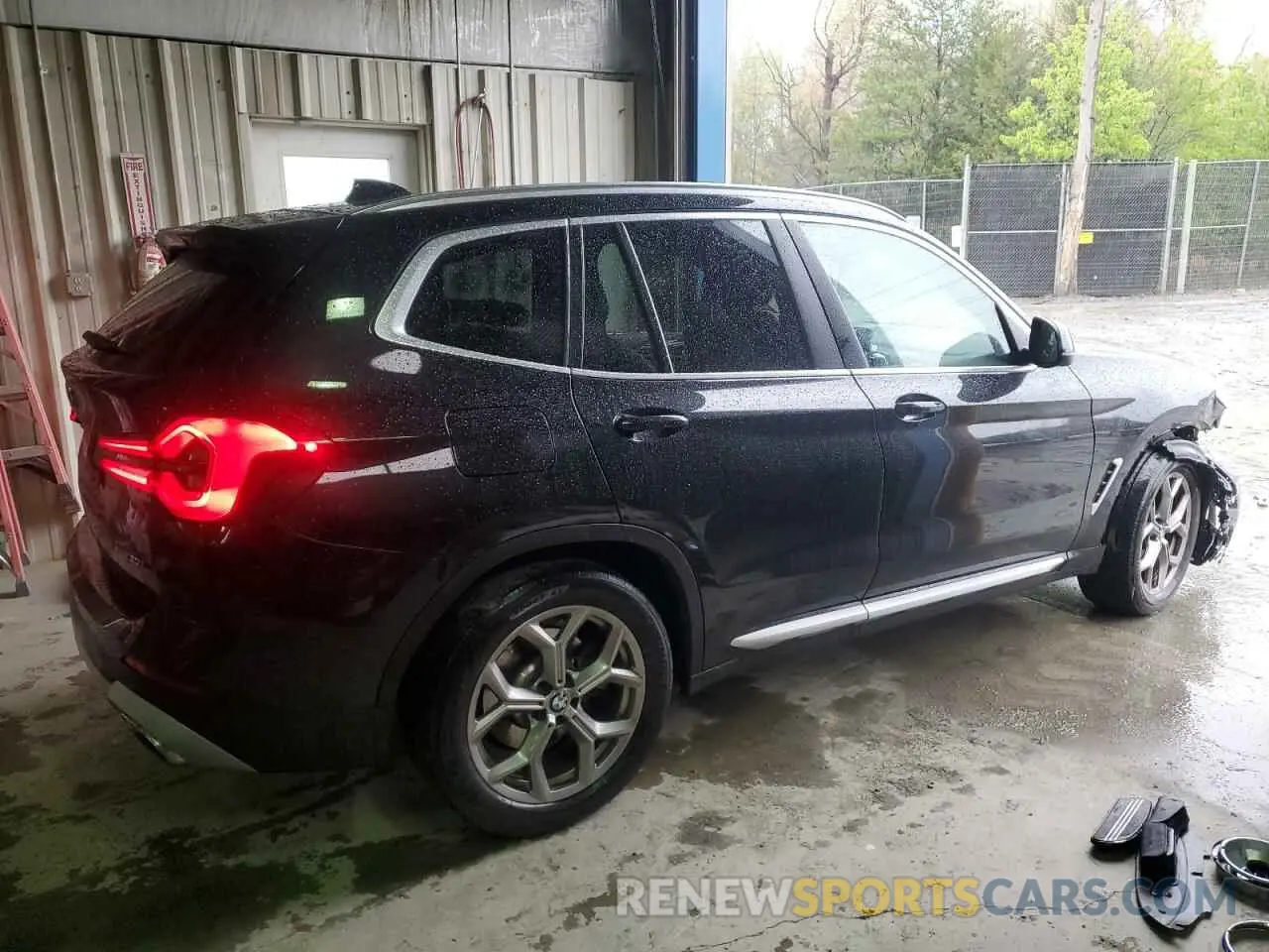 3 fotografías del automóvil dañado 5UX53DP07R9V03817 BMW X3 2024