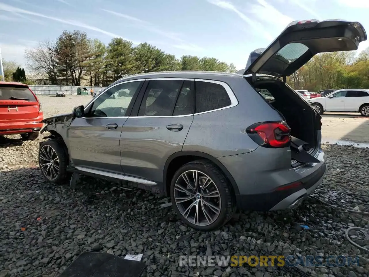 2 fotografías del automóvil dañado 5UX53DP07R9V73947 BMW X3 2024
