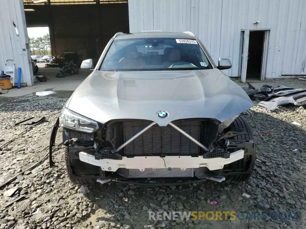 5 fotografías del automóvil dañado 5UX53DP07R9V73947 BMW X3 2024