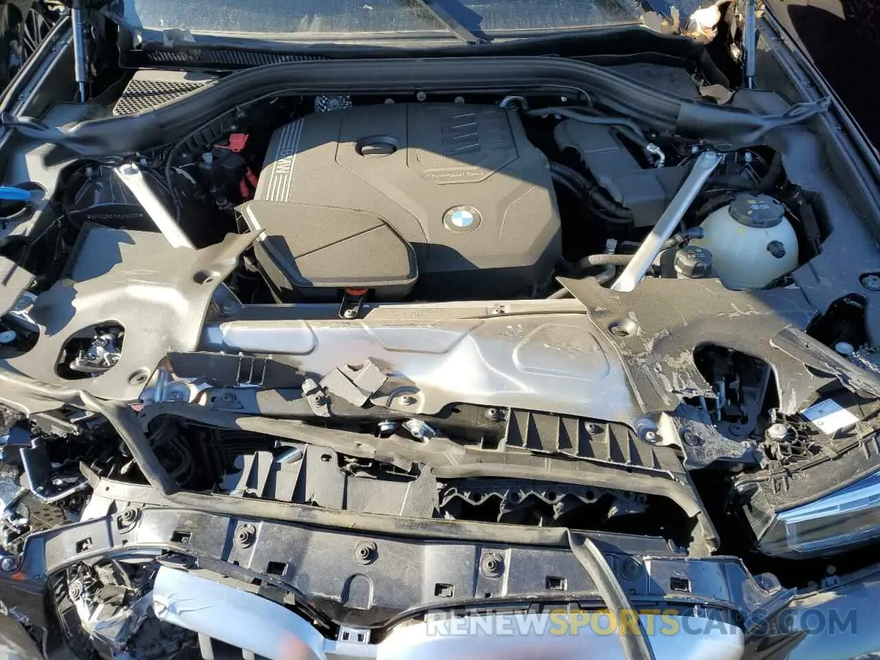 12 fotografías del automóvil dañado 5UX53DP07R9W62076 BMW X3 2024
