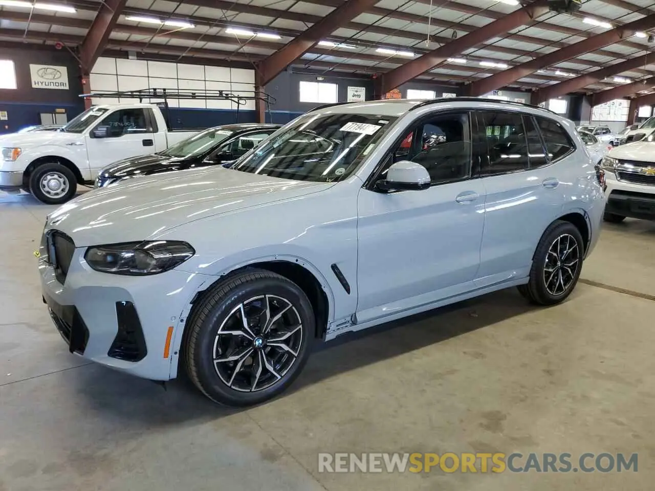 1 fotografías del automóvil dañado 5UX53DP07R9X26620 BMW X3 2024