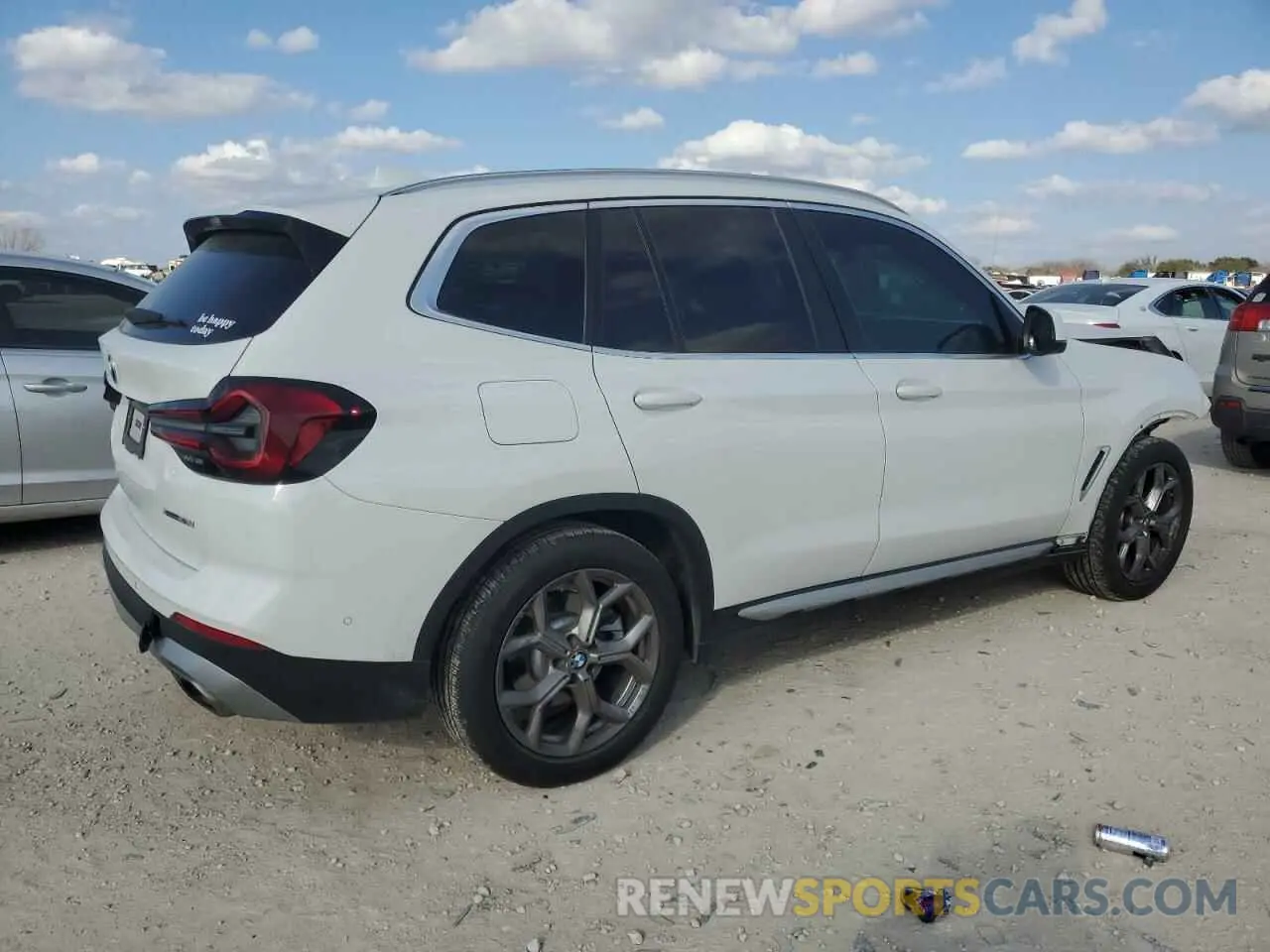 3 fotografías del automóvil dañado 5UX53DP08R9T75944 BMW X3 2024