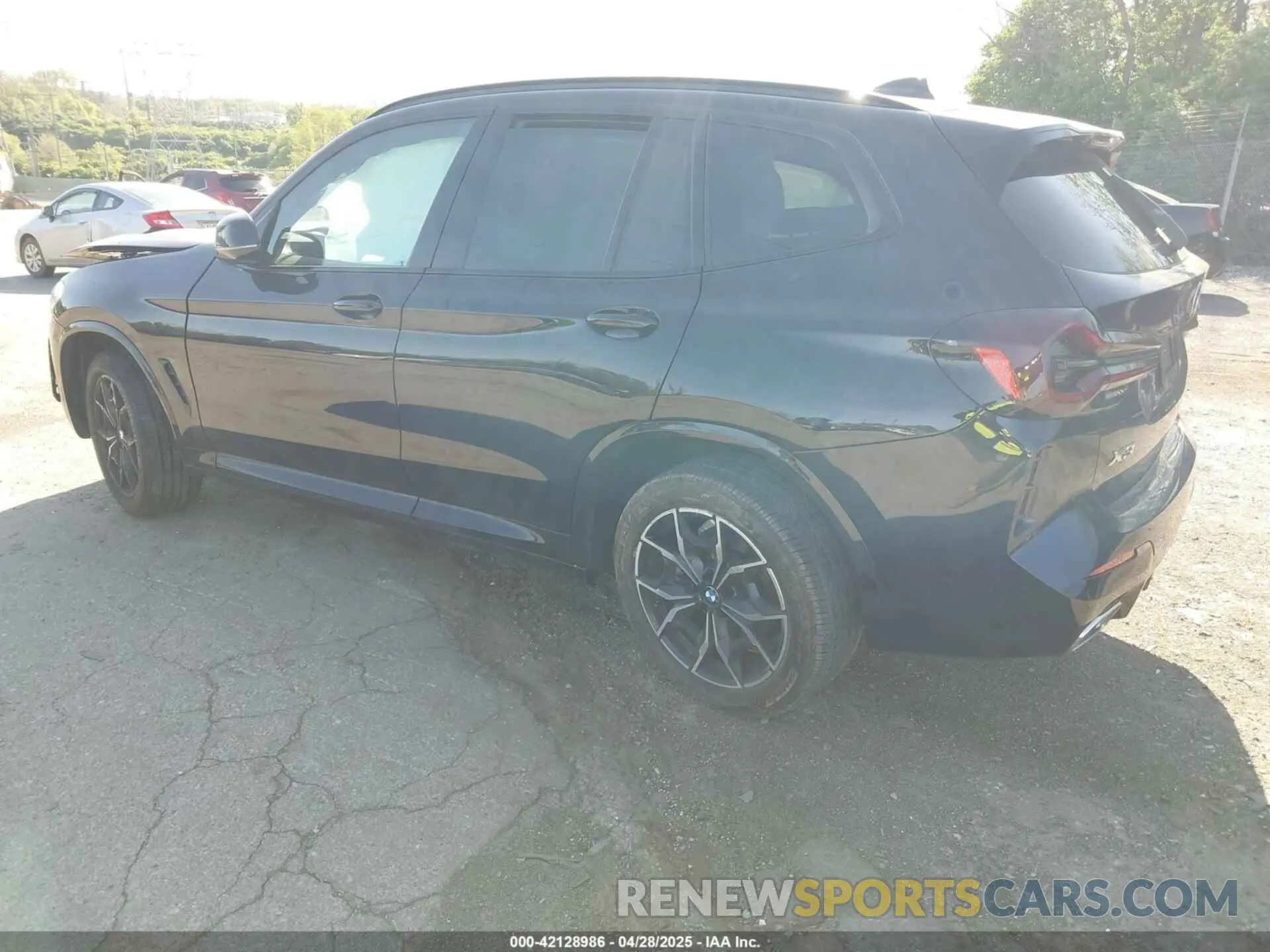 3 fotografías del automóvil dañado 5UX53DP08R9V36583 BMW X3 2024