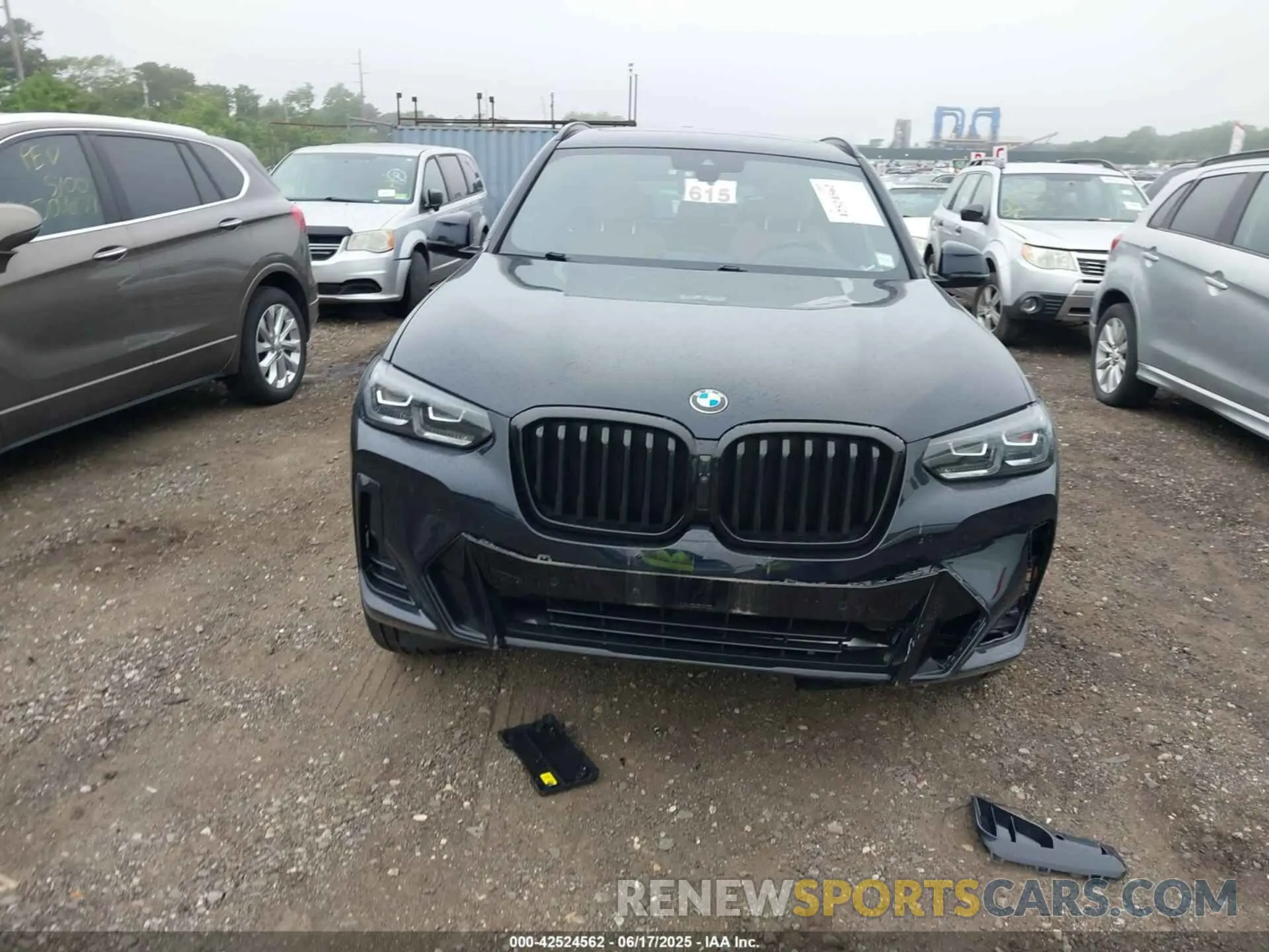 12 fotografías del automóvil dañado 5UX53DP08R9W84443 BMW X3 2024