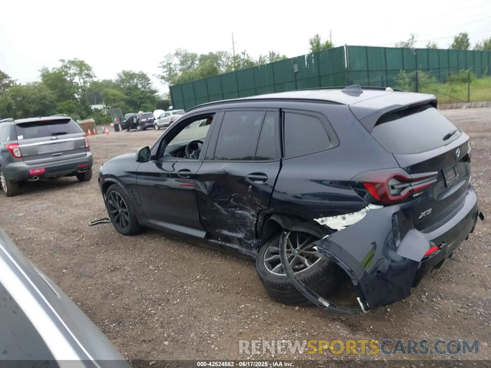 14 fotografías del automóvil dañado 5UX53DP08R9W84443 BMW X3 2024