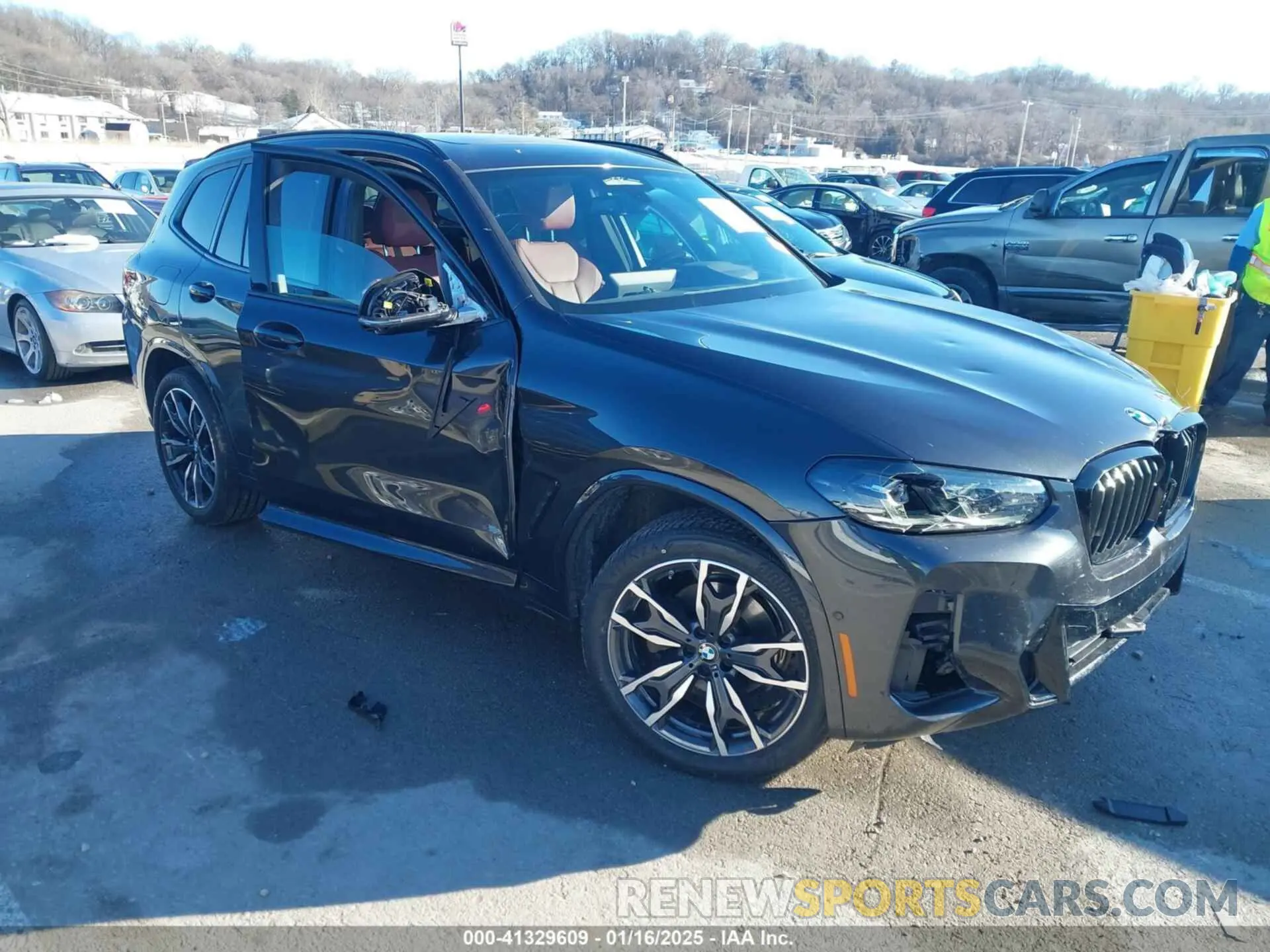 1 fotografías del automóvil dañado 5UX53DP0XR9T83432 BMW X3 2024